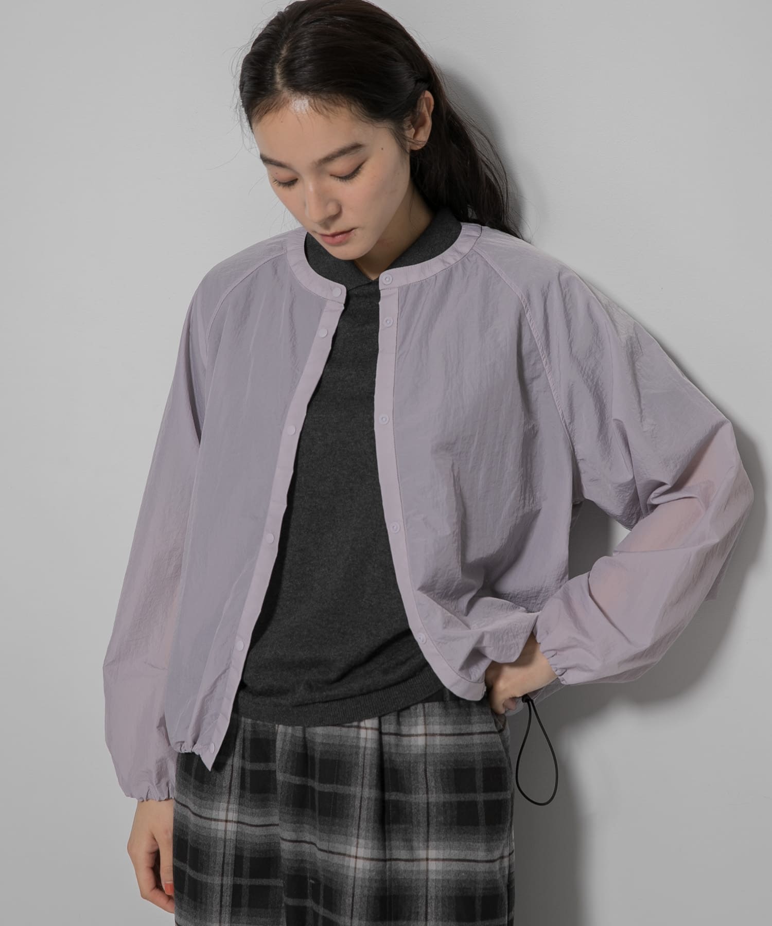 身長：168cm サイズ：one