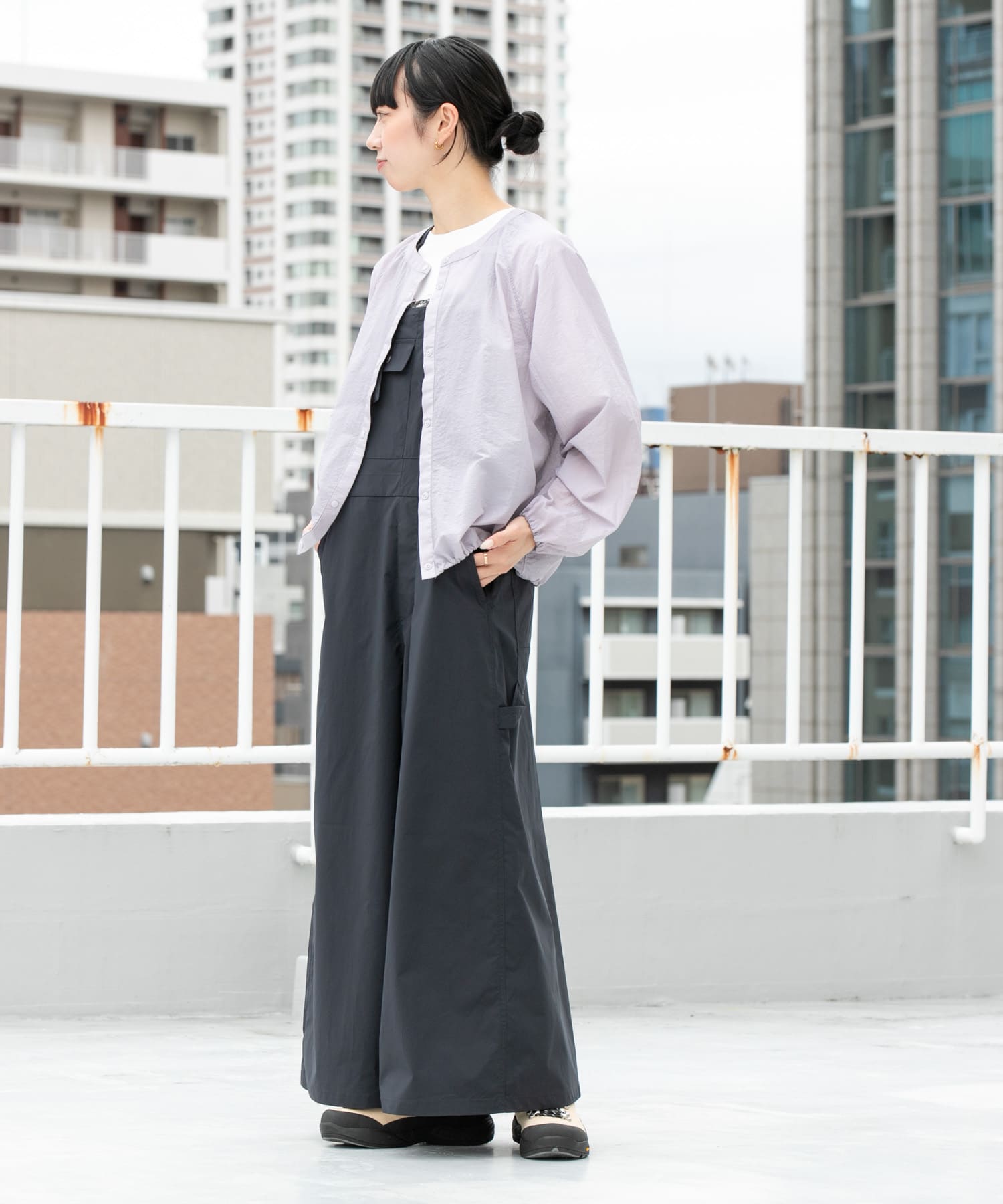 身長：161cm サイズ：one