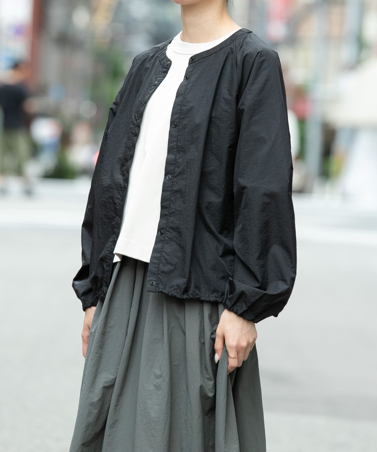 身長：161cm サイズ：one