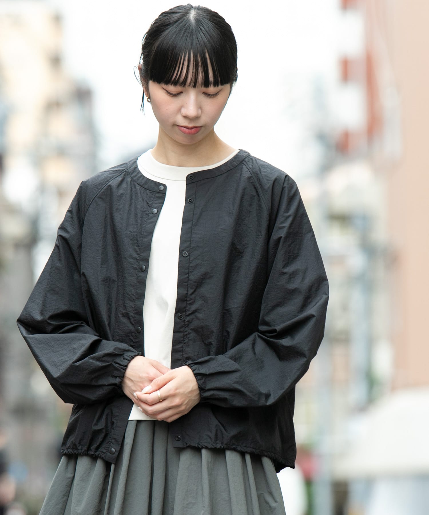 身長：161cm サイズ：one