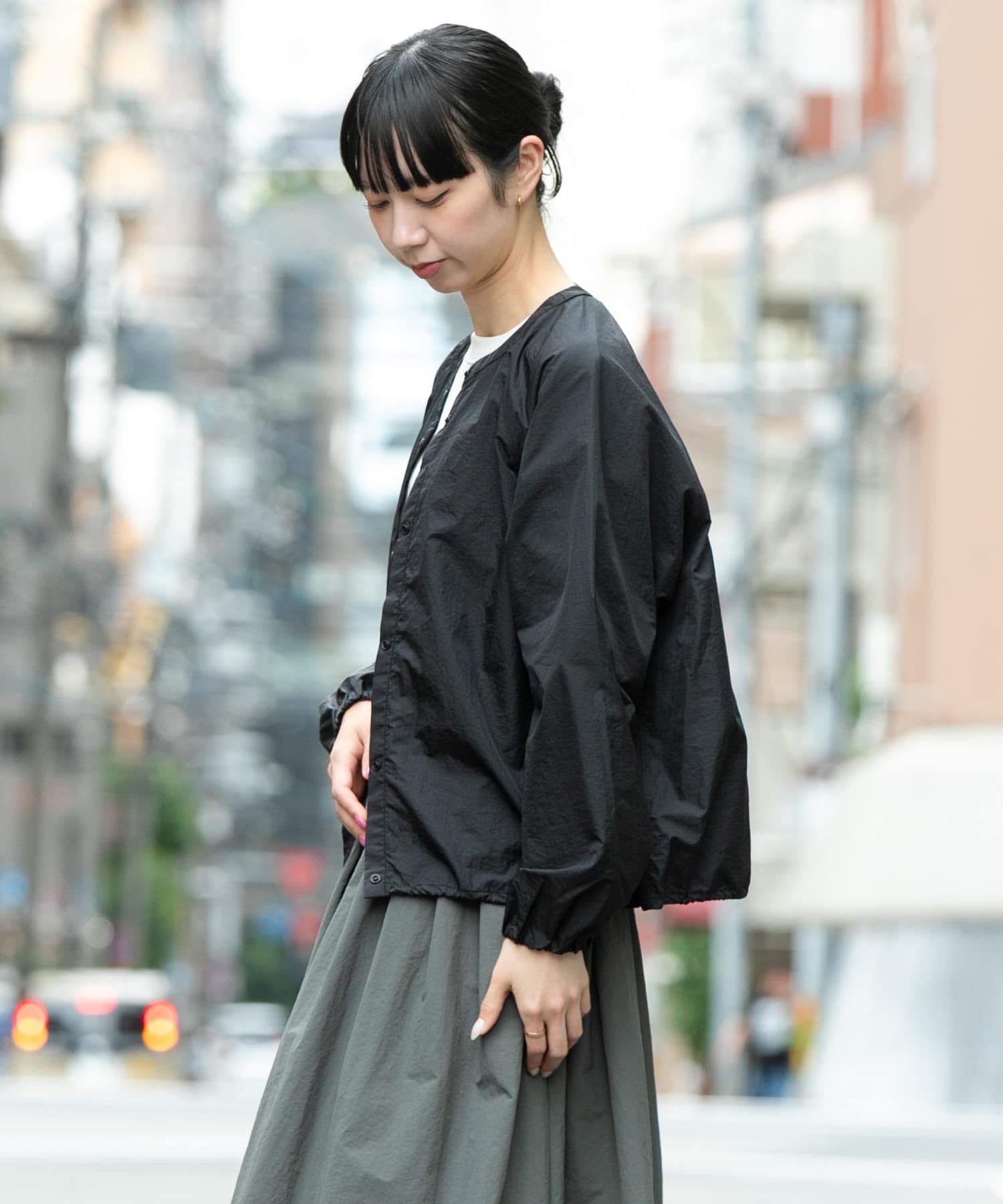 身長：161cm サイズ：one