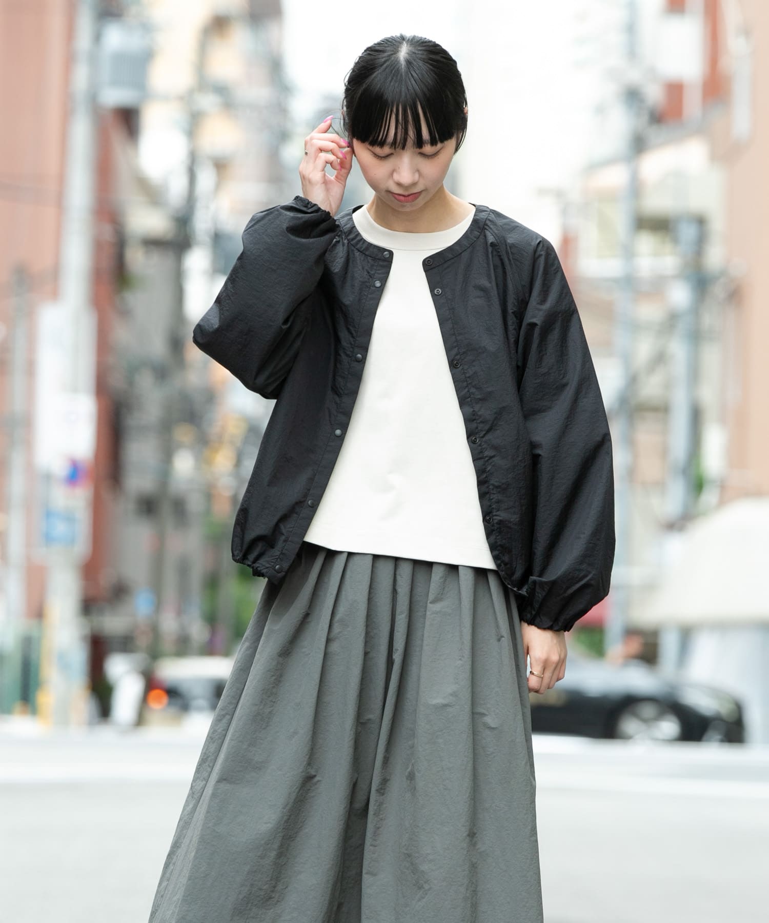 身長：161cm サイズ：one