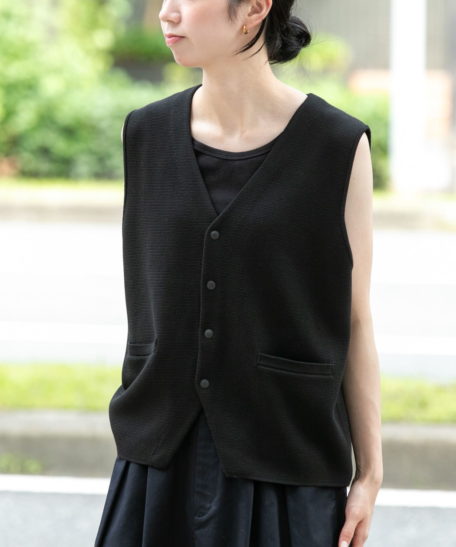 身長：161cm サイズ：one