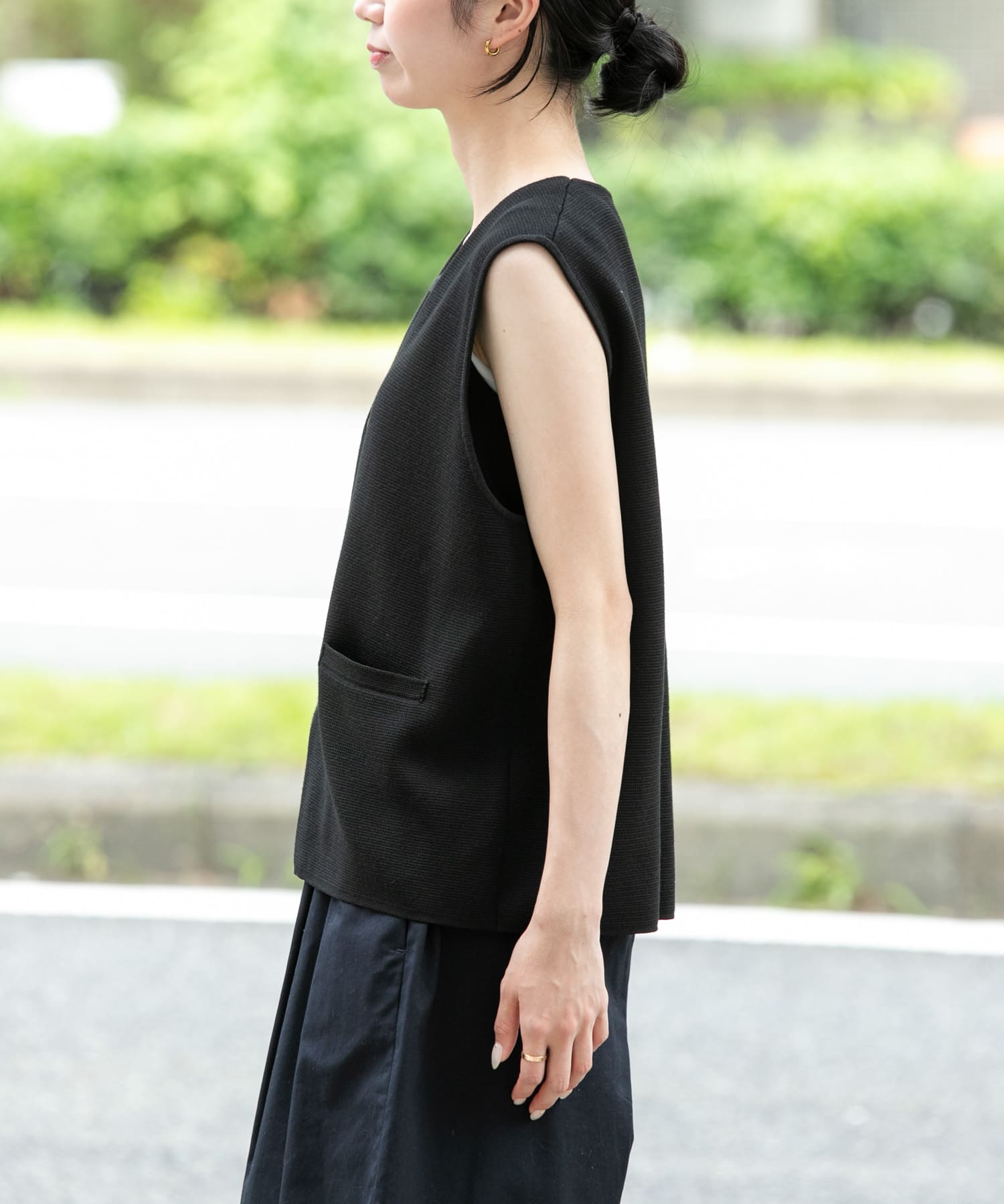 身長：161cm サイズ：one