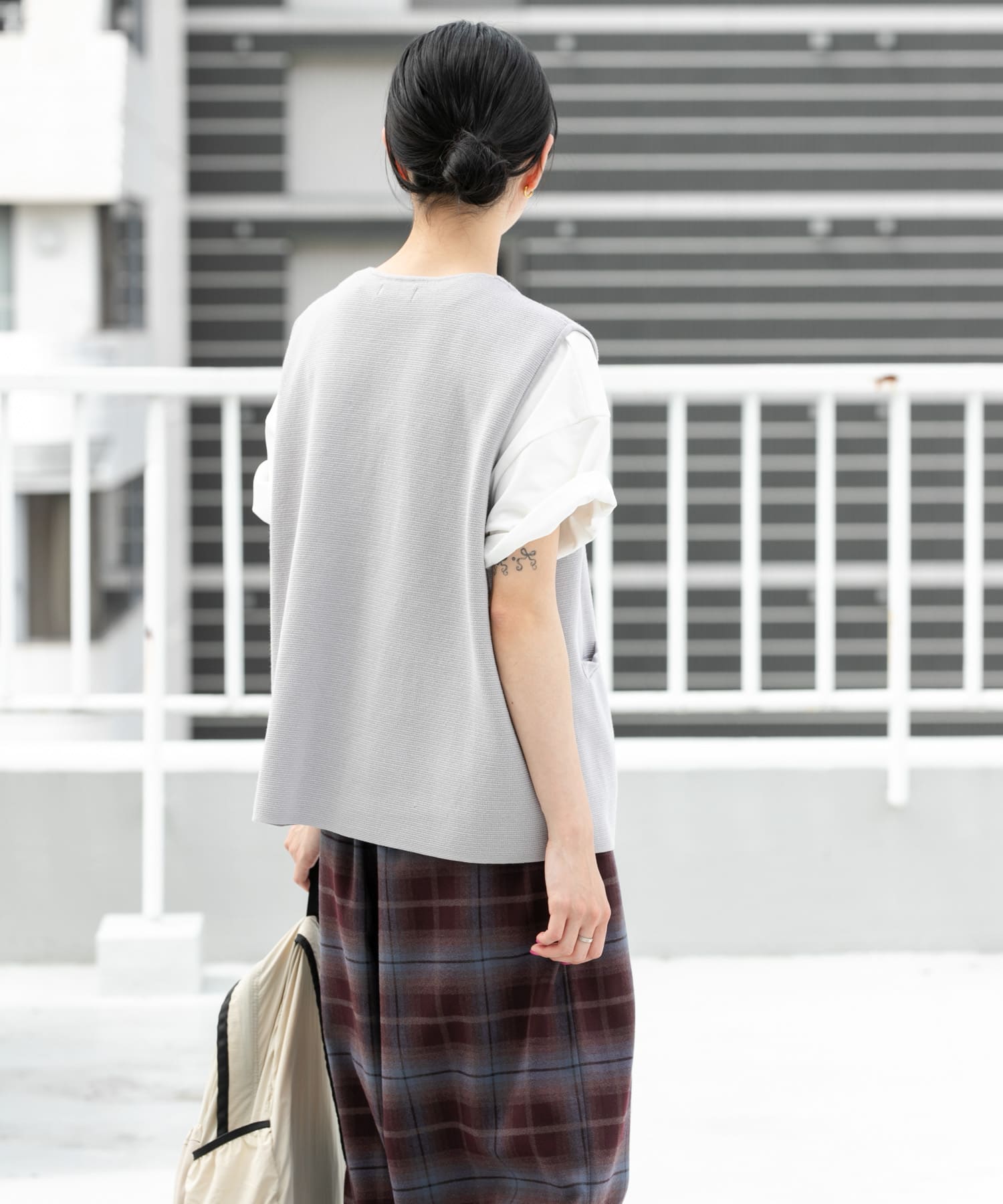 身長：161cm サイズ：one