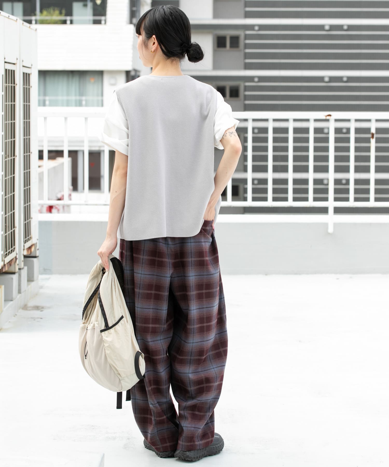 身長：161cm サイズ：one