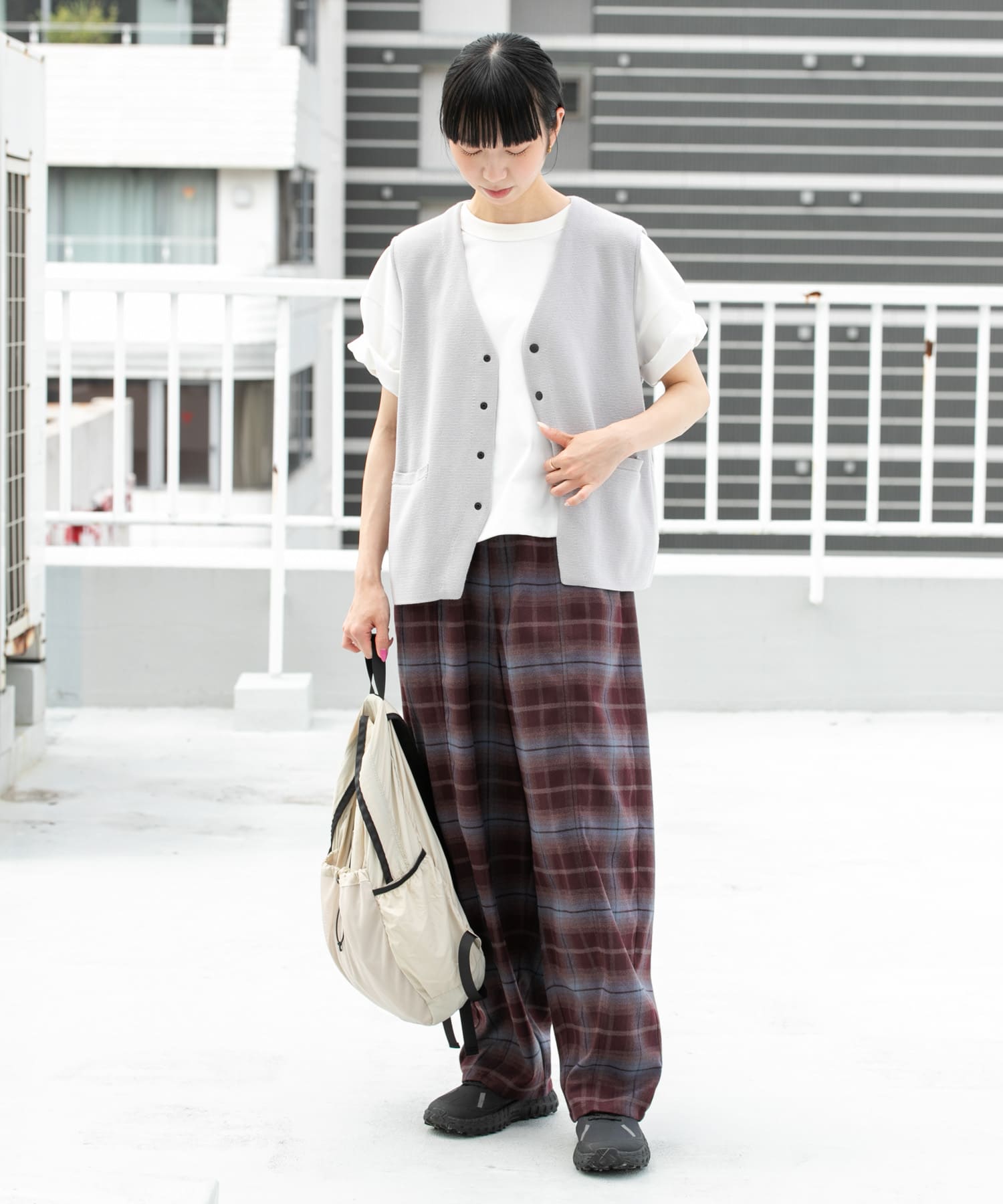 身長：161cm サイズ：one