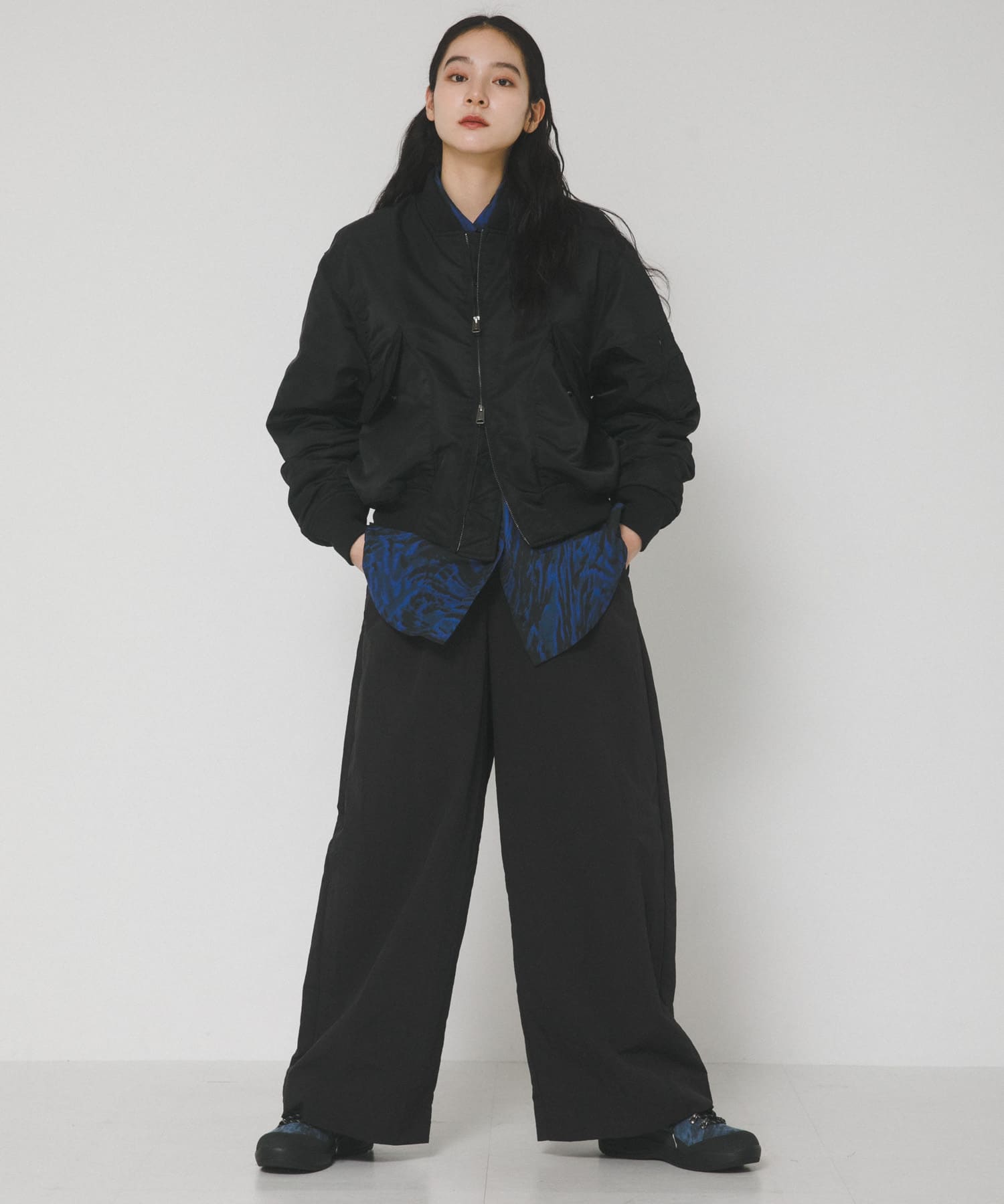 身長：168cm サイズ：one