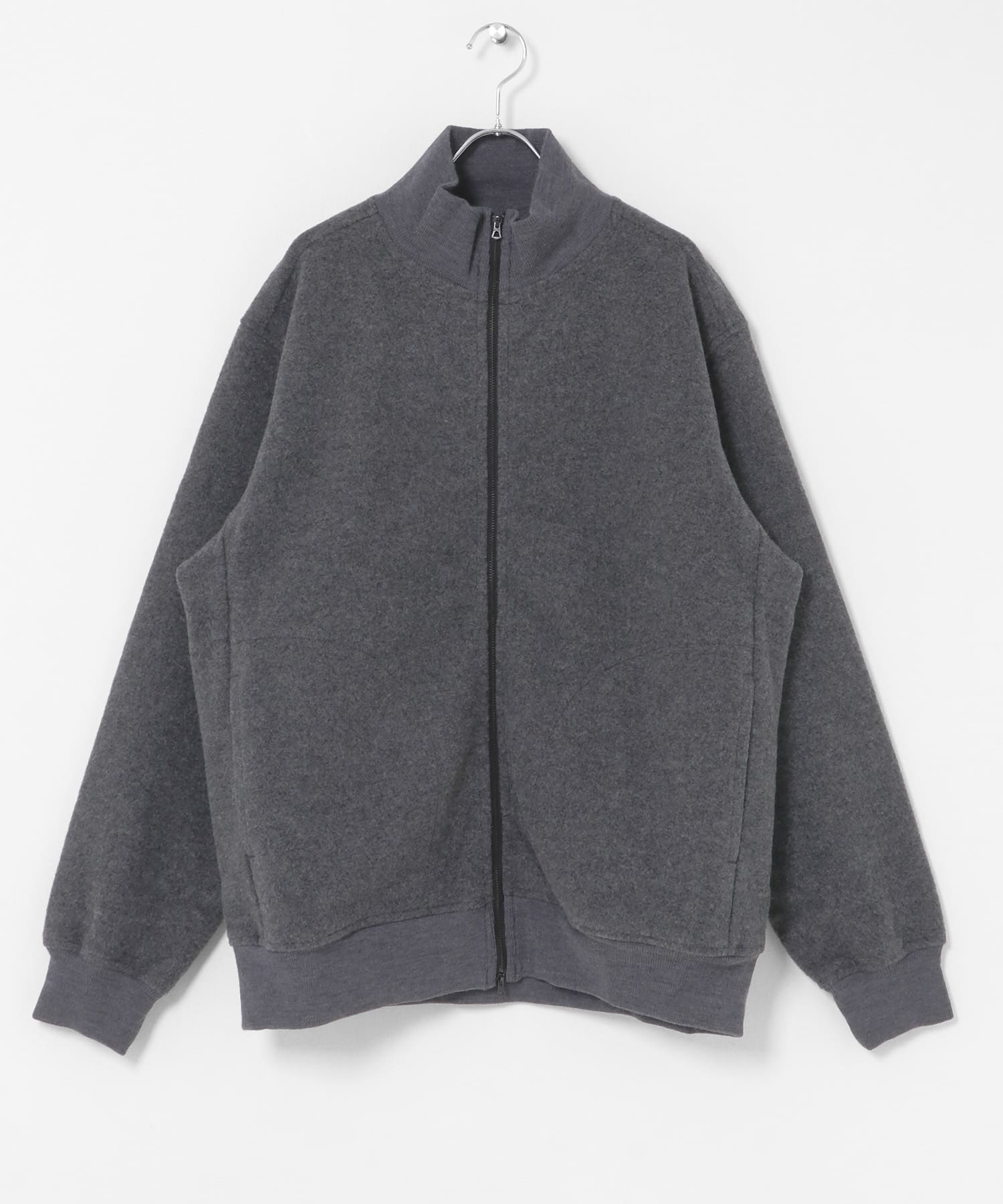 BRU NA BOINNE　スラッピンFULLZIPスエット GRAY M