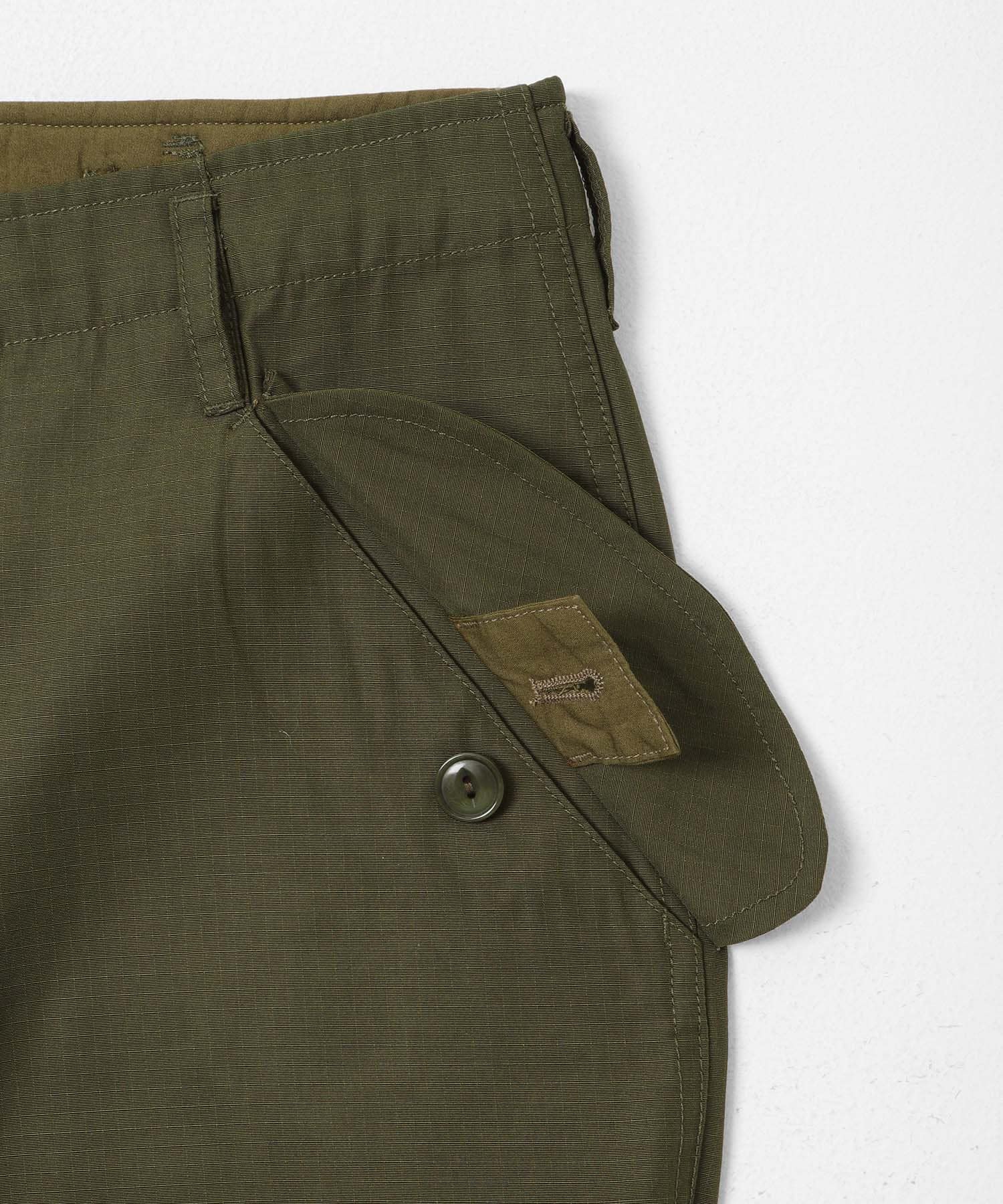 nonnative　AVIATOR TROUSERS POLY WOOL RIPSTOP OLIVE 2