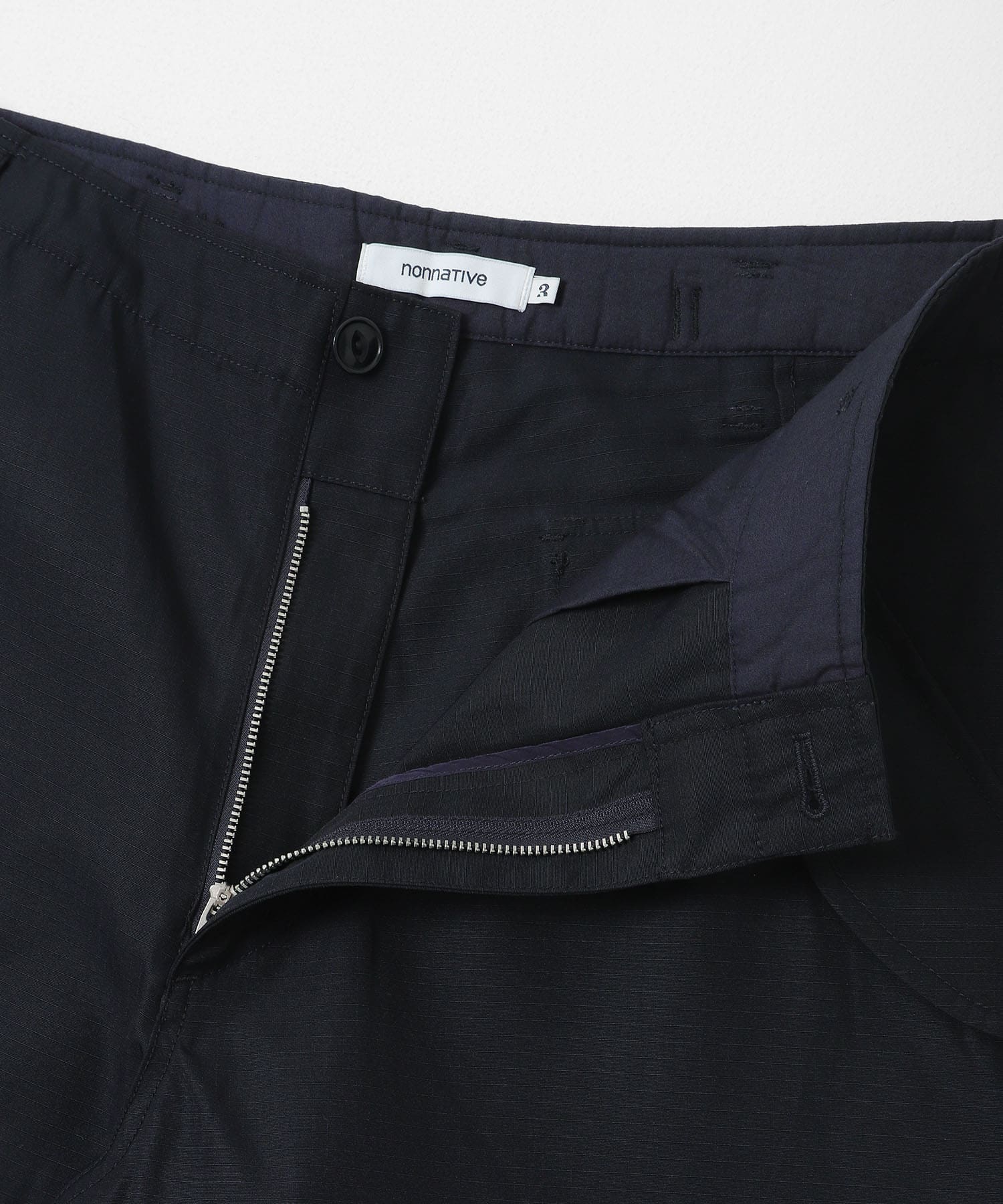 nonnative　AVIATOR TROUSERS POLY WOOL RIPSTOP NAVY 2