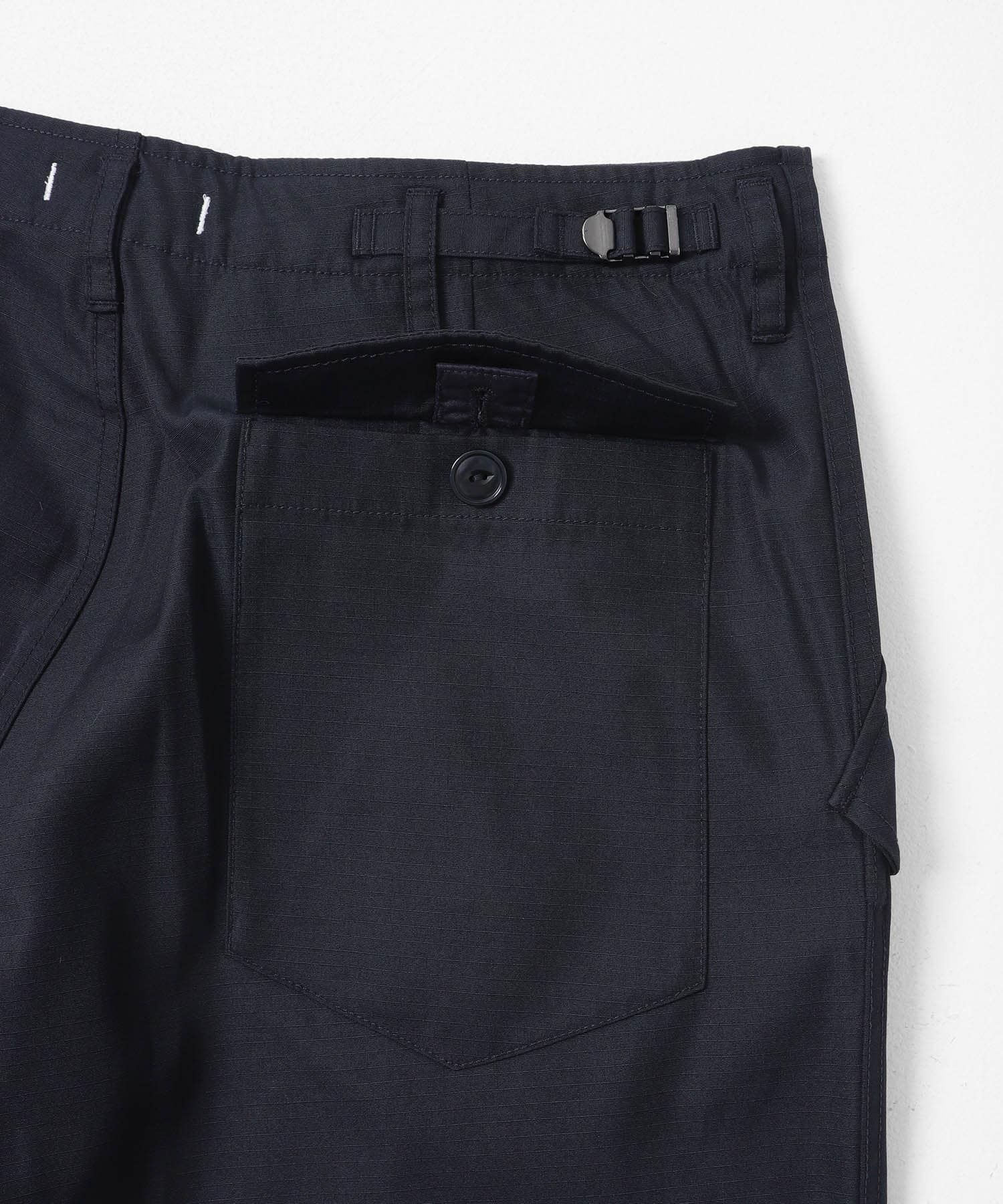 nonnative　AVIATOR TROUSERS POLY WOOL RIPSTOP NAVY 2