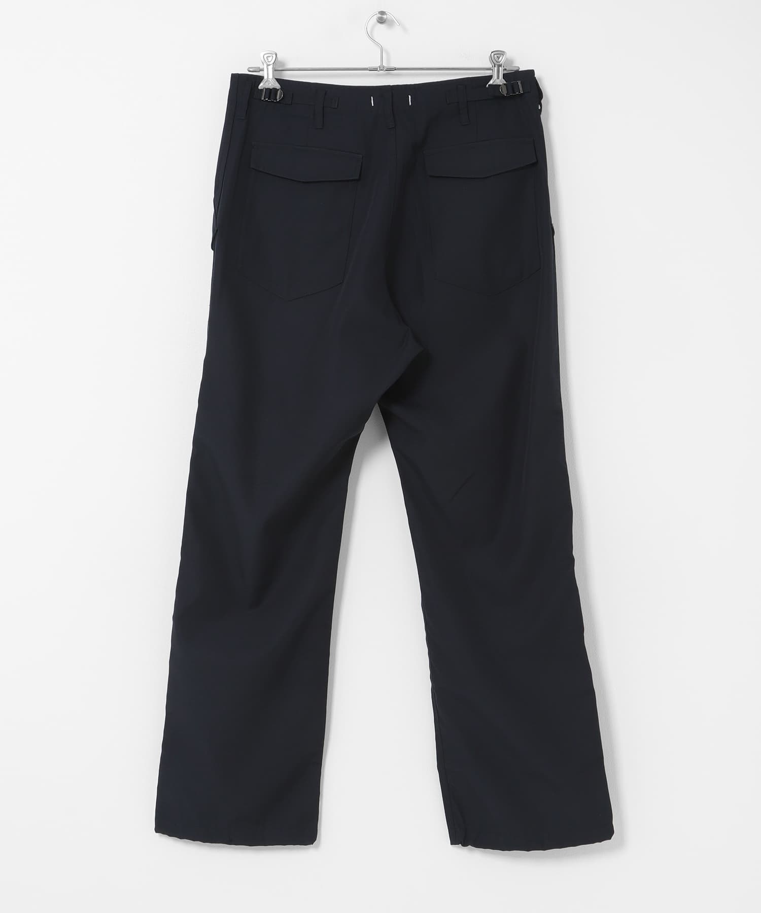 nonnative　AVIATOR TROUSERS POLY WOOL RIPSTOP NAVY 2