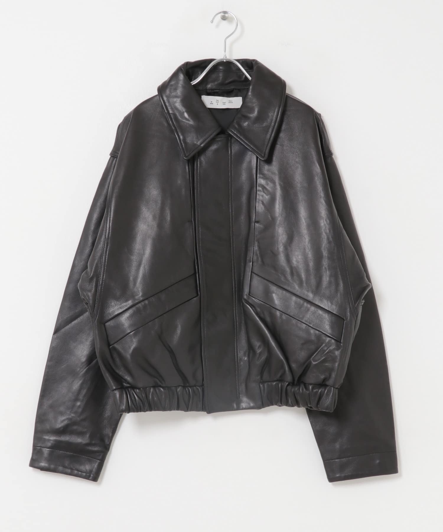 bal original　LEATHER FLIGHT BOMBER JACKET
