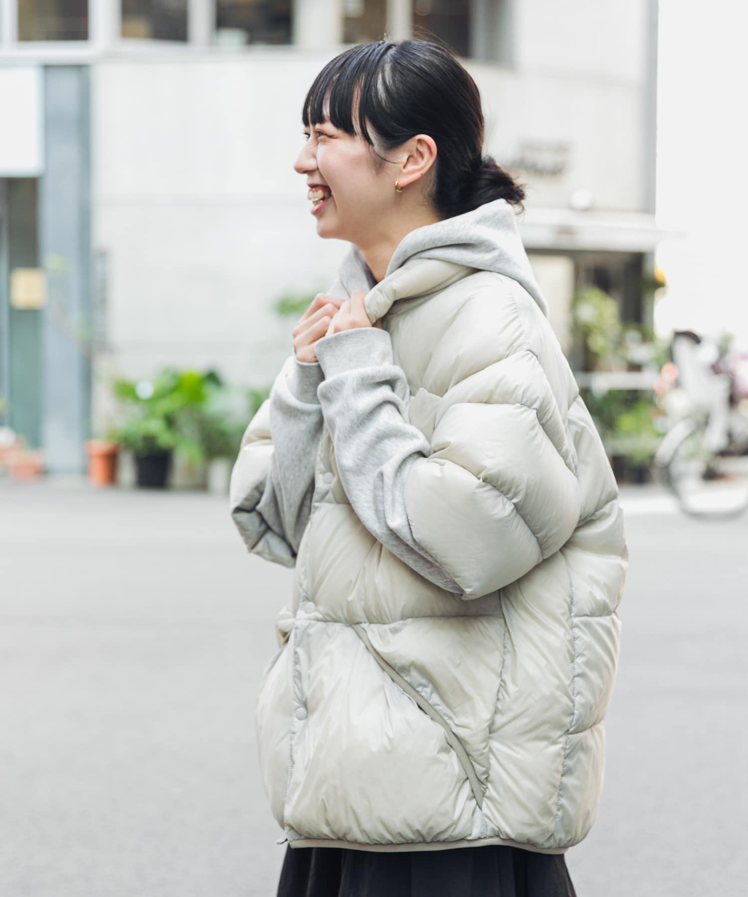 身長：161cm サイズ：M