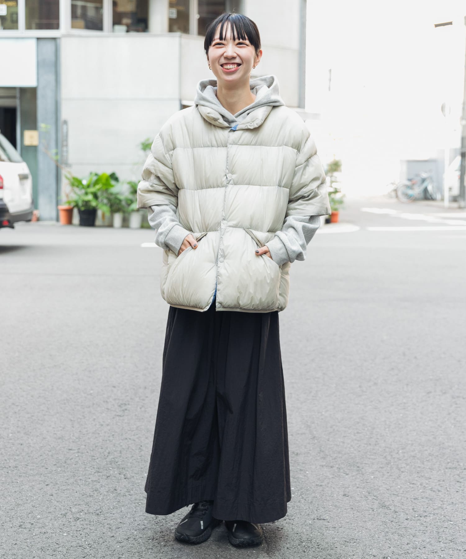 身長：161cm サイズ：M