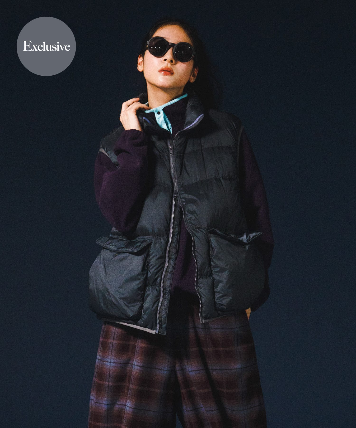 別注』TAION×EKAL ダウンベスト(M DARK GREY): アウター｜URBAN