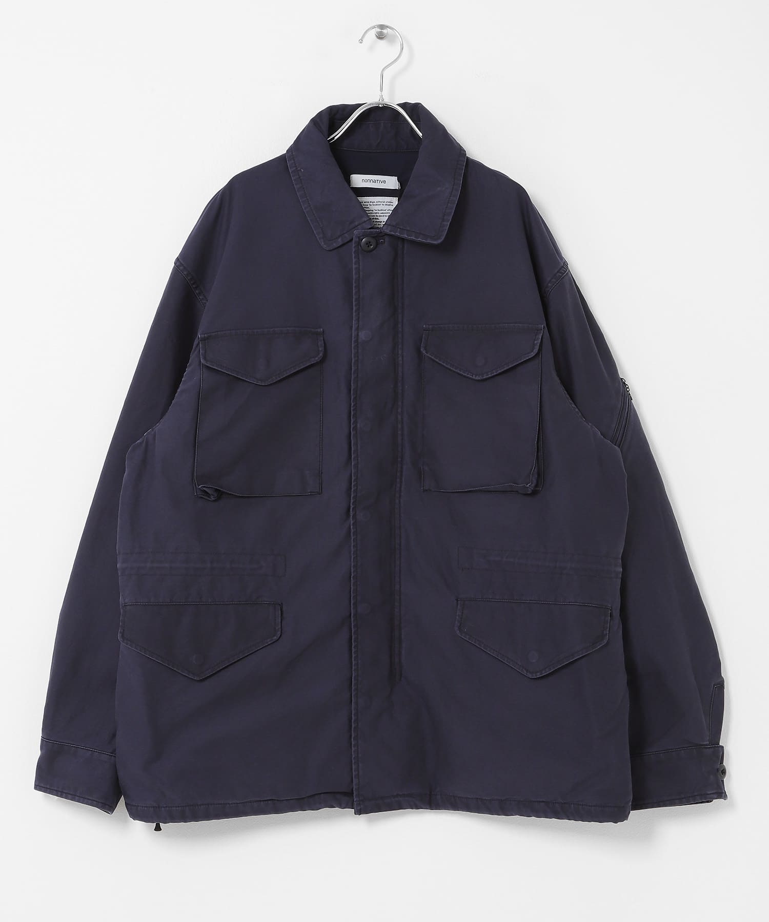 nonnative　TROOPER JKT COTTON BACK SATIN VW WITH WINDSTOPPER