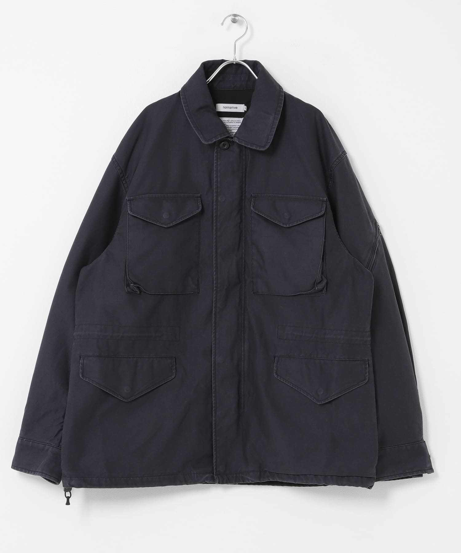 nonnative　TROOPER JKT COTTON BACK SATIN VW WITH WINDSTOPPER