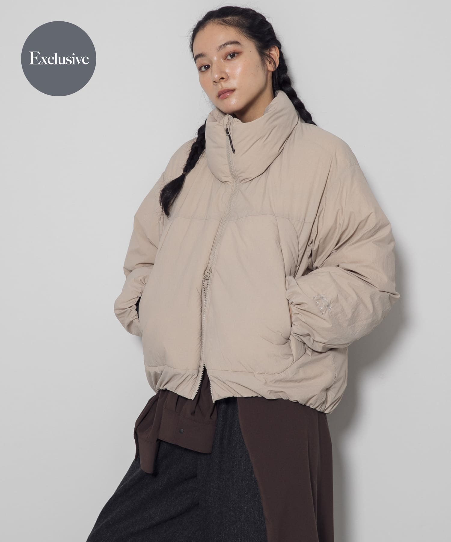 身長：168cm サイズ：one