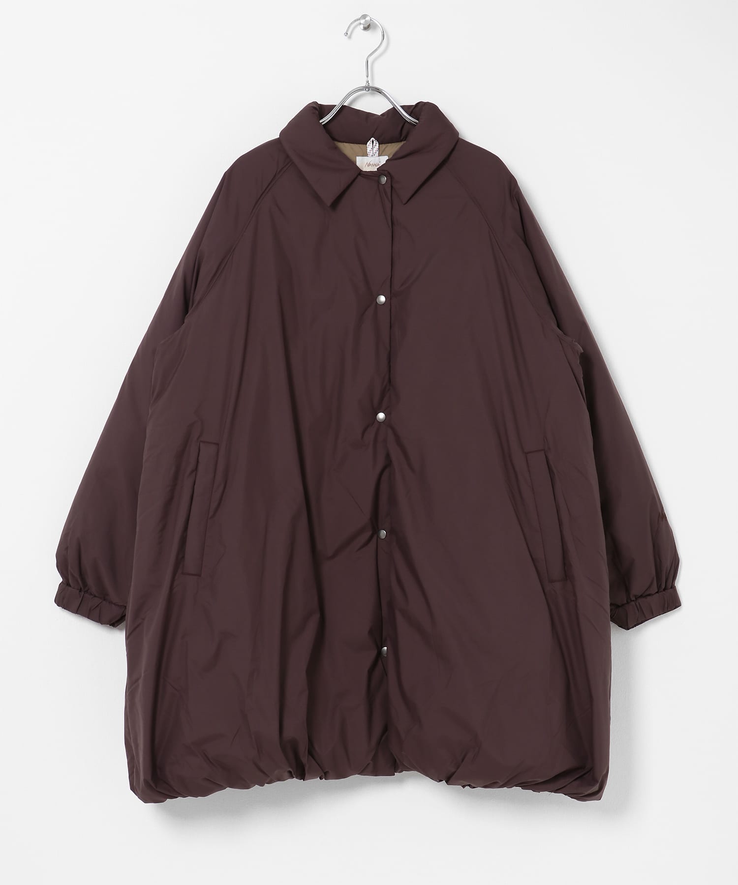 NANGA　TENT FORM DOWN COAT W D.BRN M