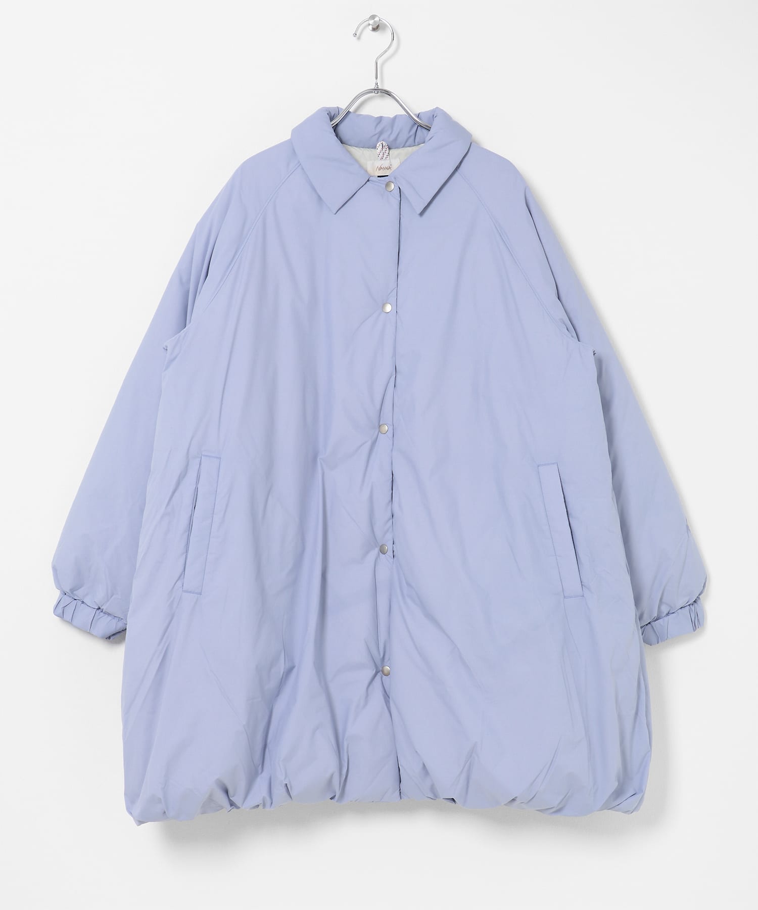 NANGA　TENT FORM DOWN COAT W L.BLU M