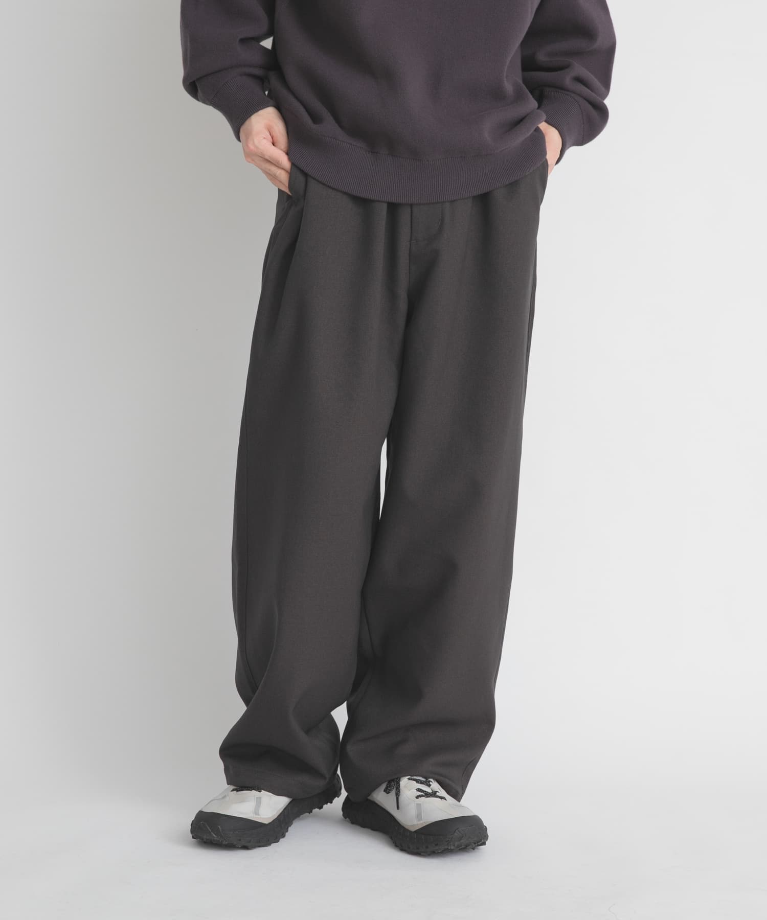 WOOL LIKE TROUSER