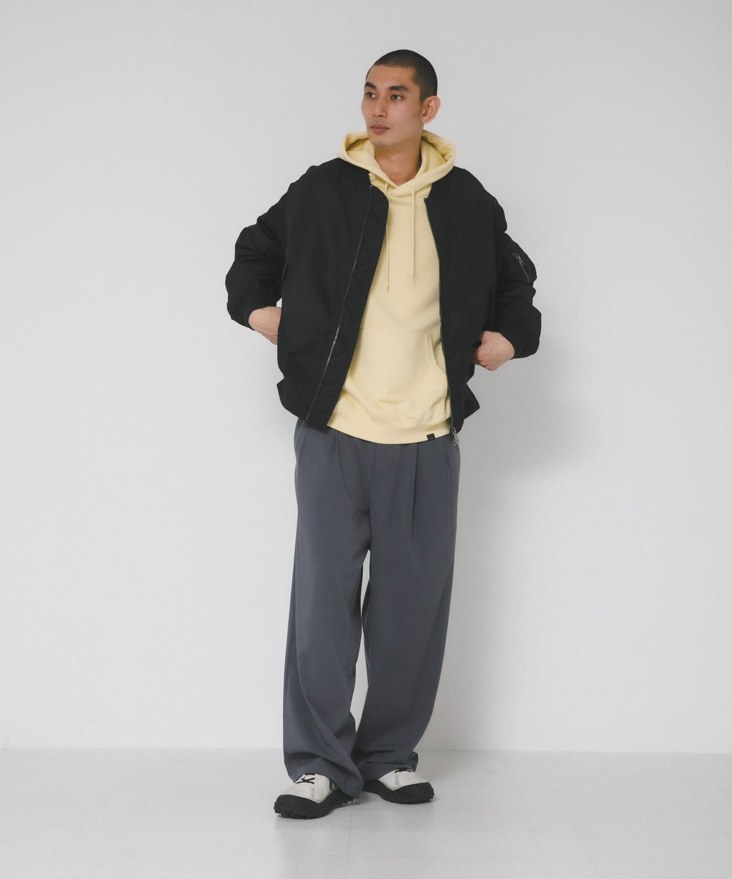 身長：182cm サイズ：L