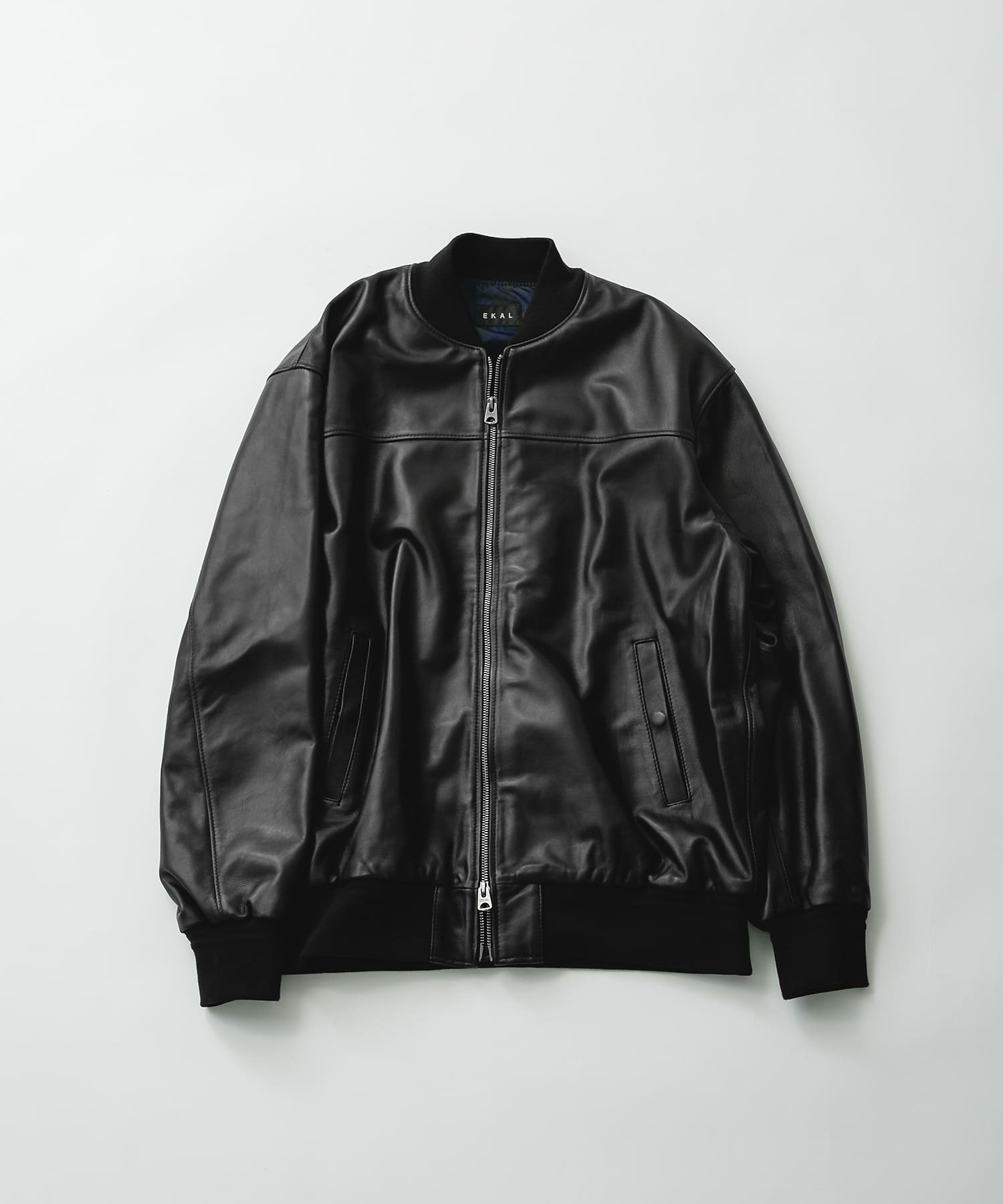 SHEEP LEATHER JACKET ブラック M