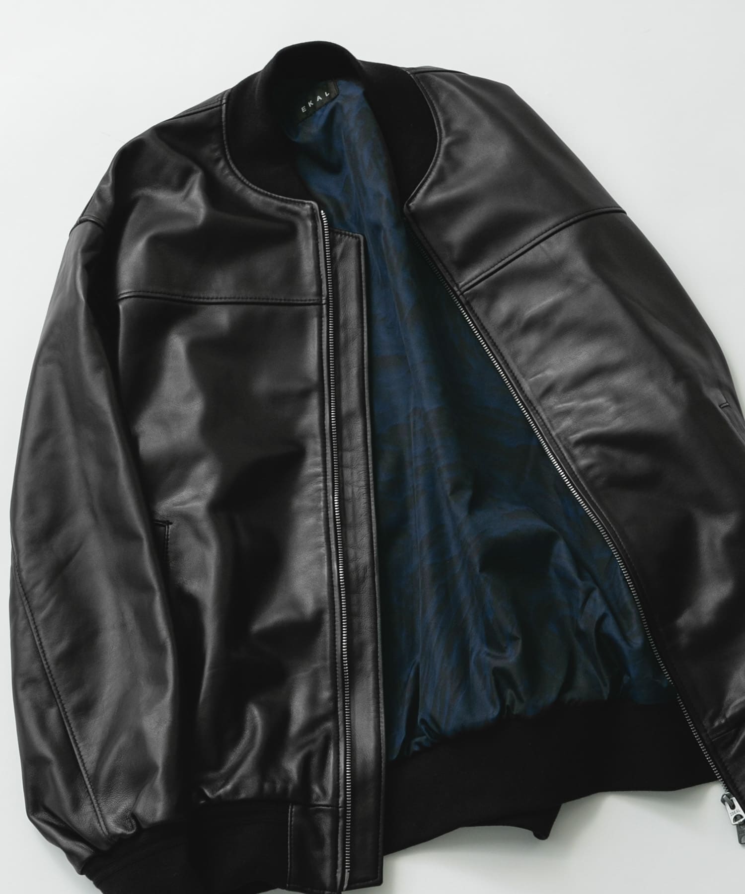 SHEEP LEATHER JACKET ブラック M