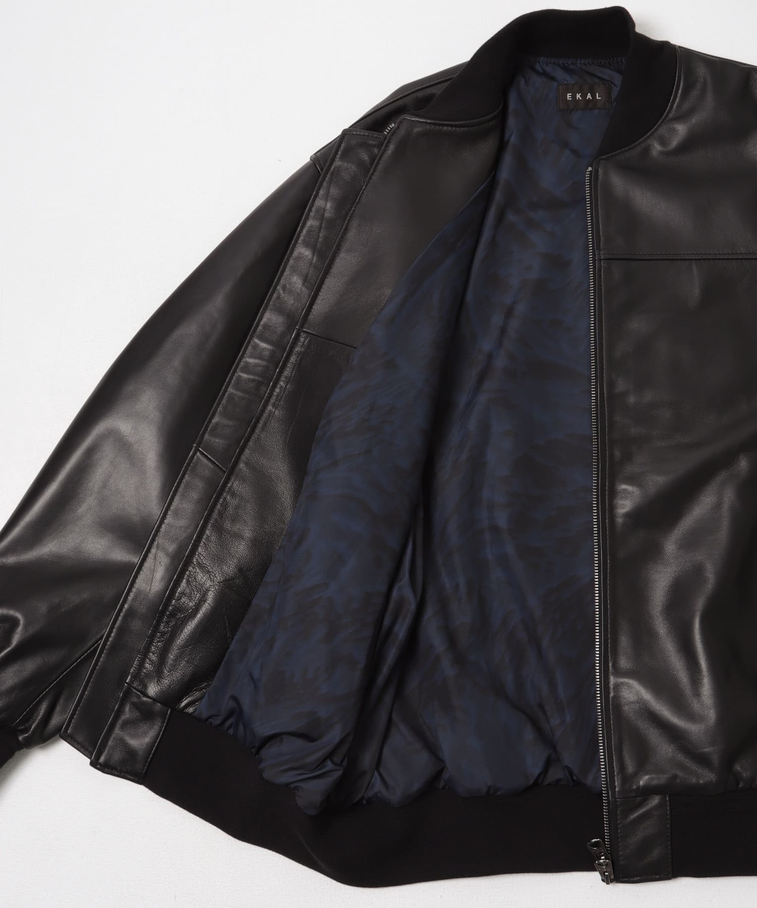 SHEEP LEATHER JACKET ブラック M