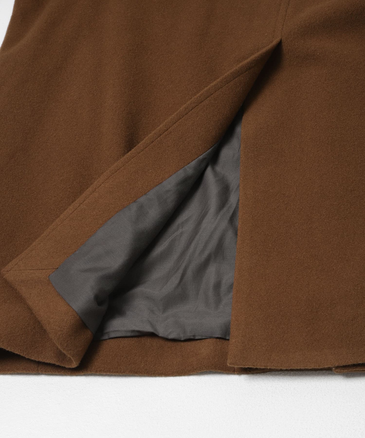 Made in JAPAN WOOL COAT ブラウン M