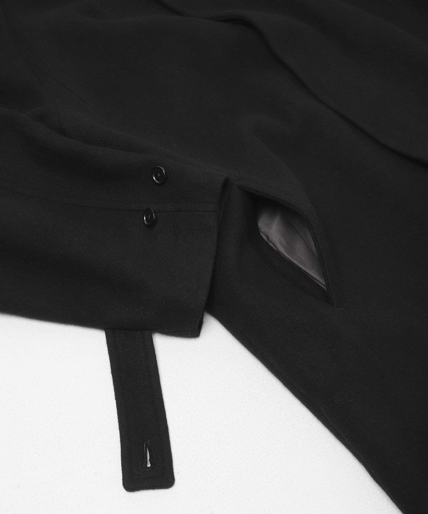 Made in JAPAN WOOL COAT ブラック M