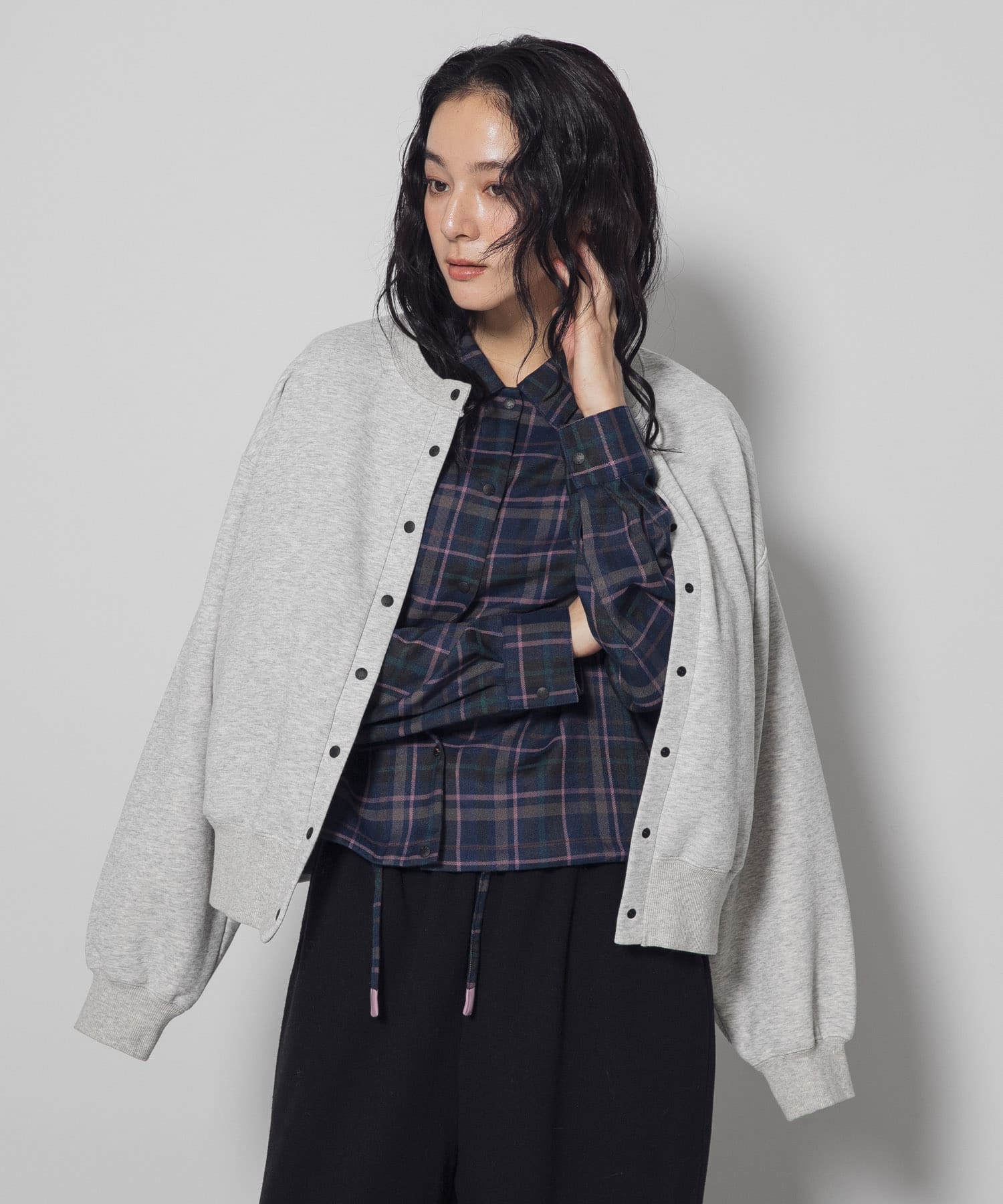 身長：168cm サイズ：one