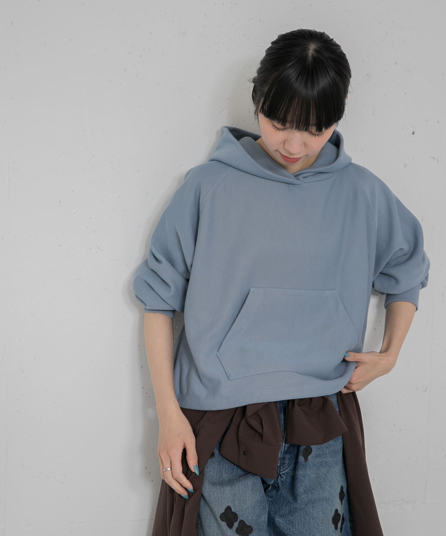 身長：161cm サイズ：one