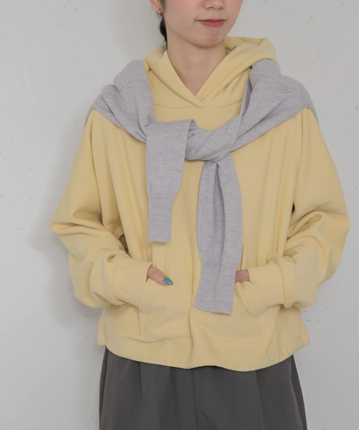 身長：161cm サイズ：one