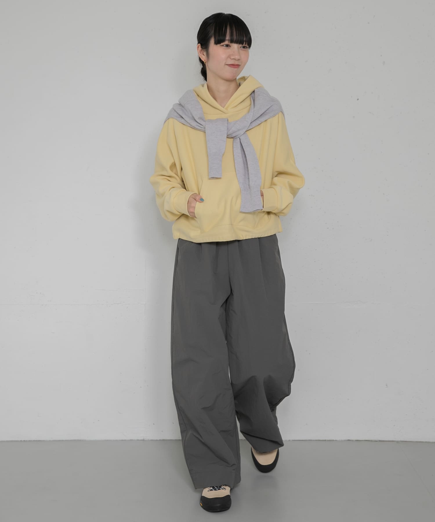 身長：161cm サイズ：one