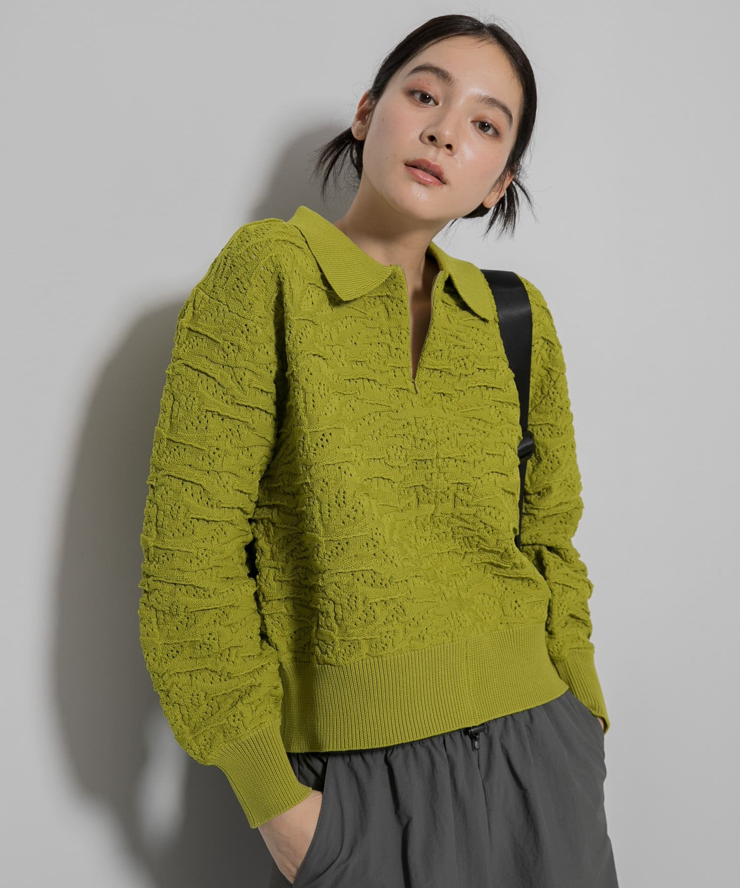 身長：168cm サイズ：one
