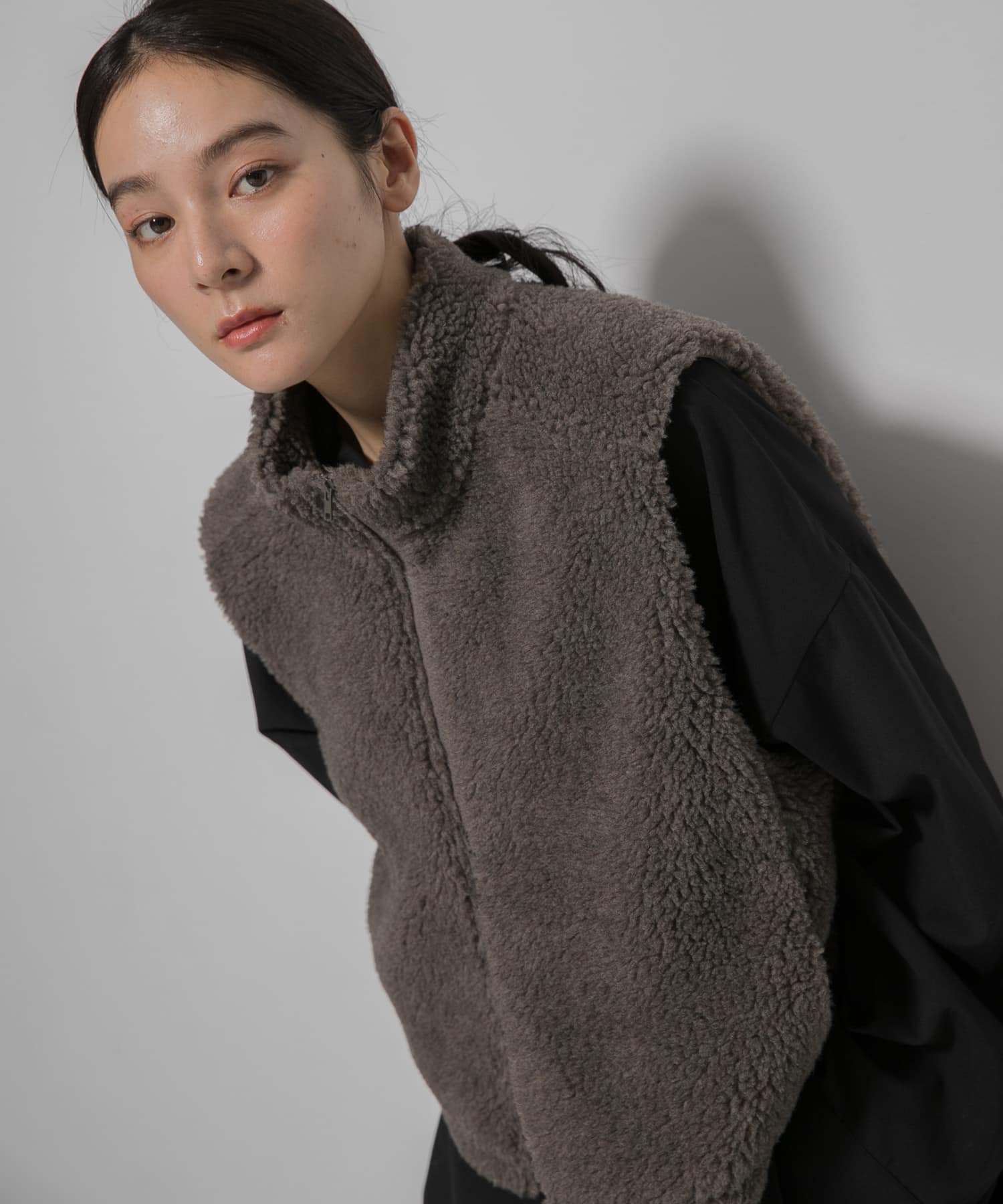 身長：168cm サイズ：one