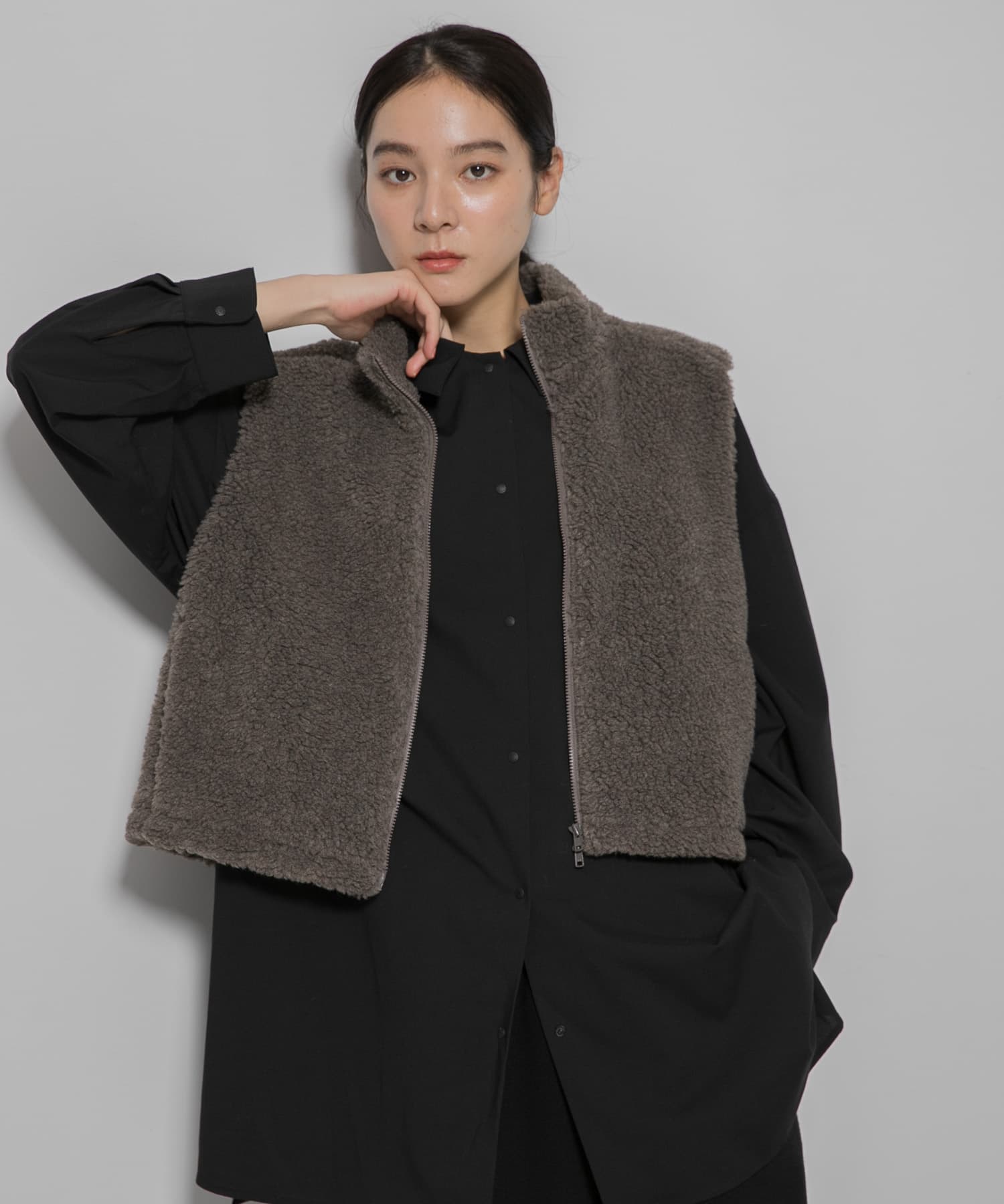 身長：168cm サイズ：one