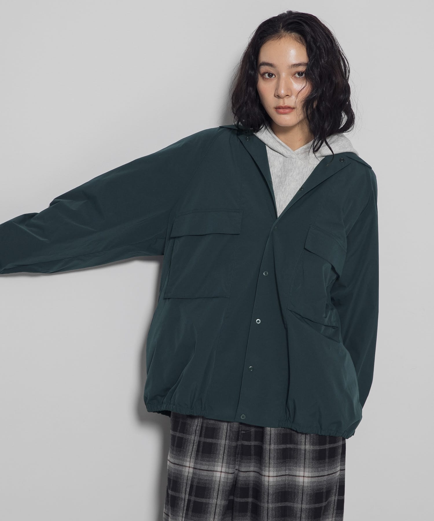 身長：168cm サイズ：one