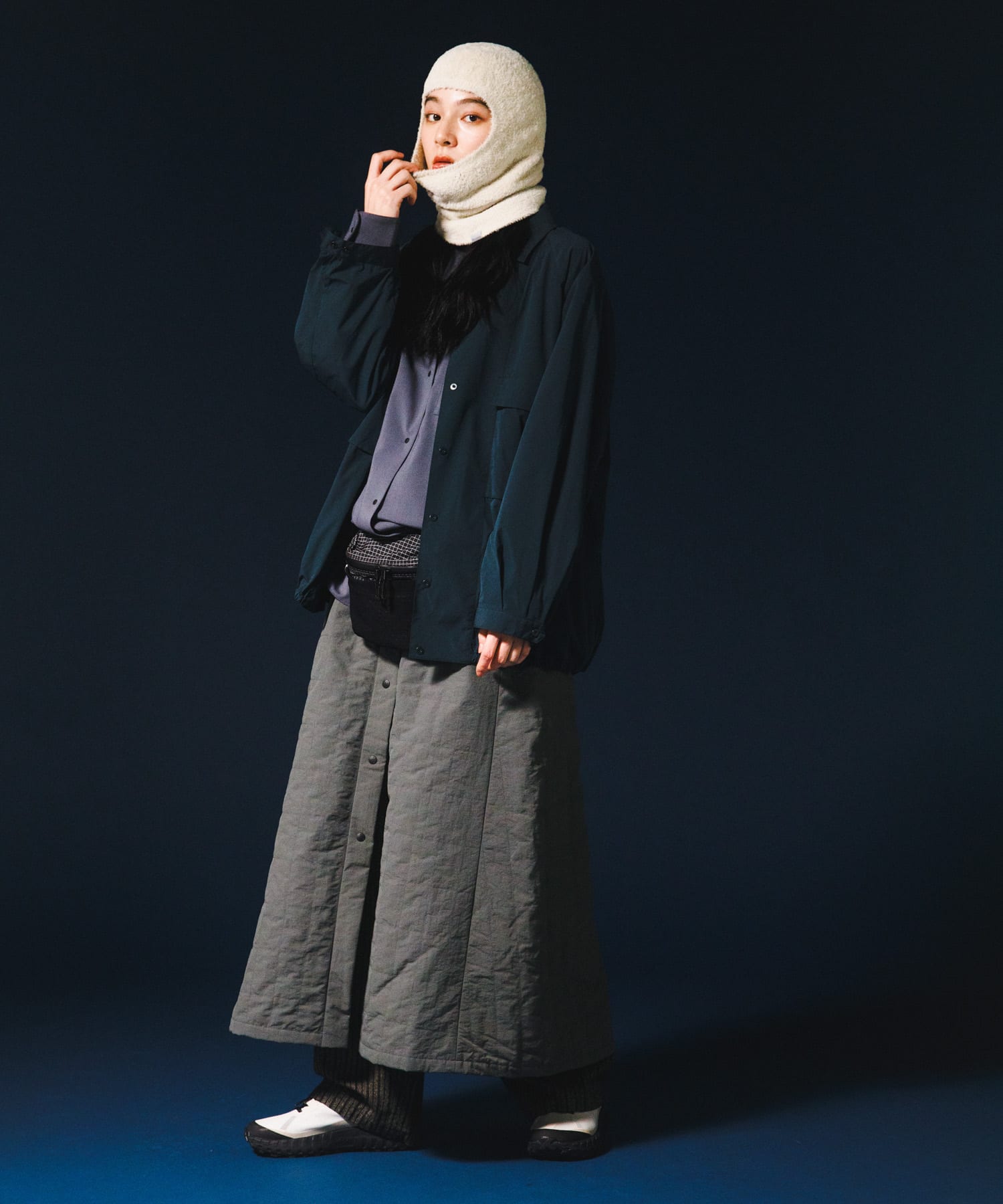 身長：168cm サイズ：one