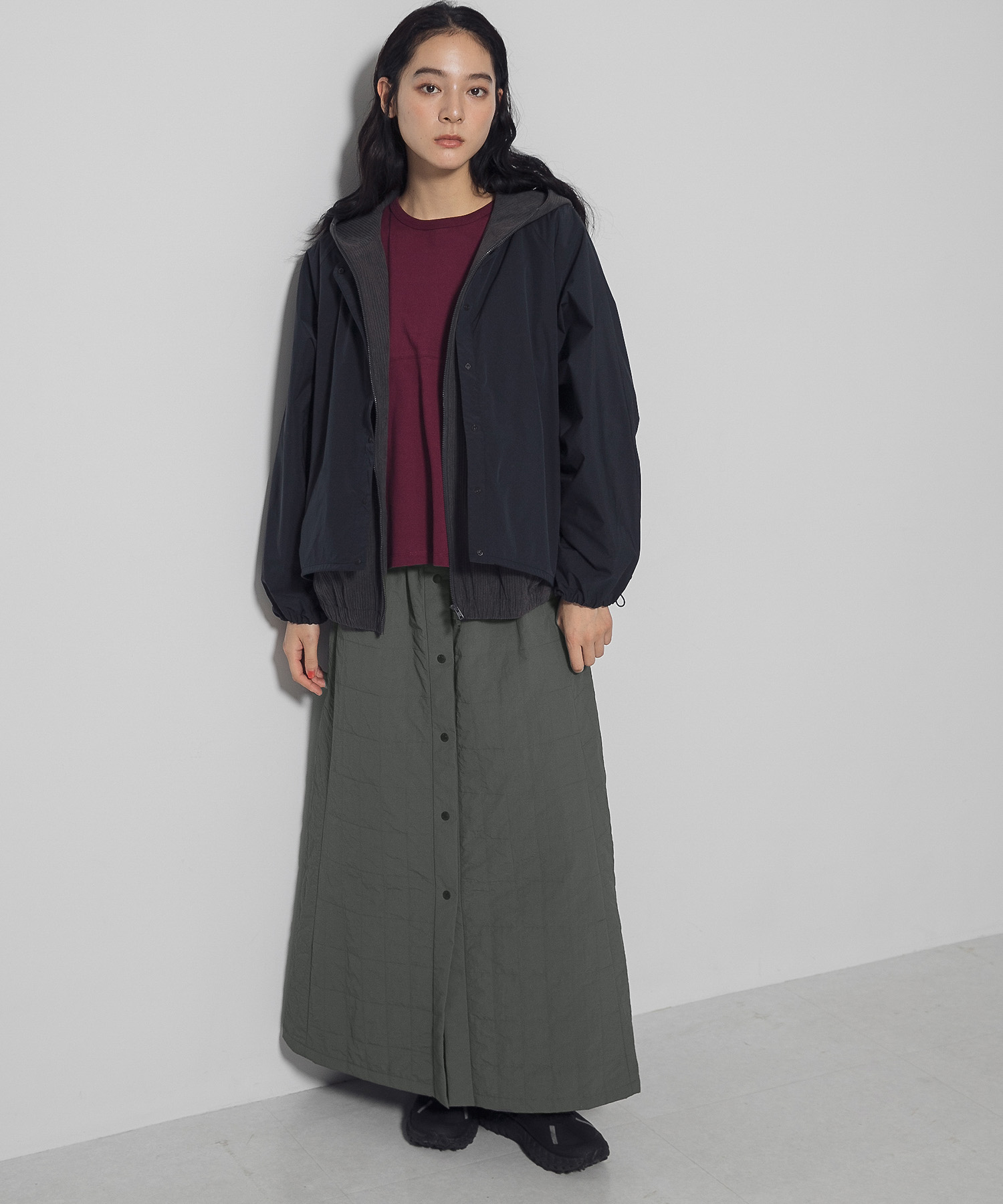 身長：168cm サイズ：one