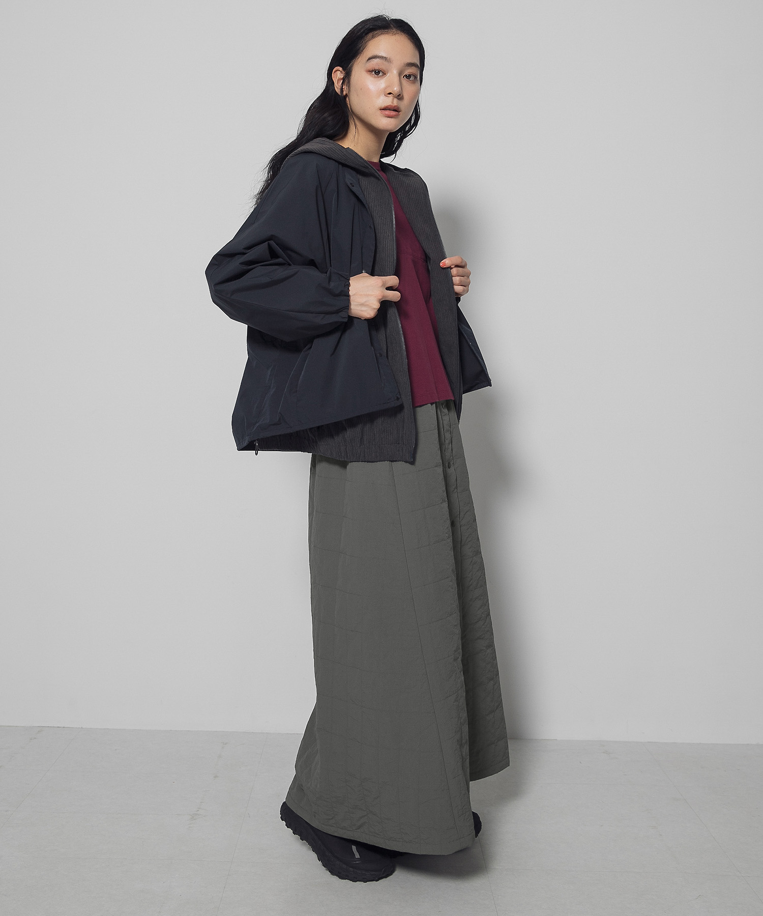 身長：168cm サイズ：one