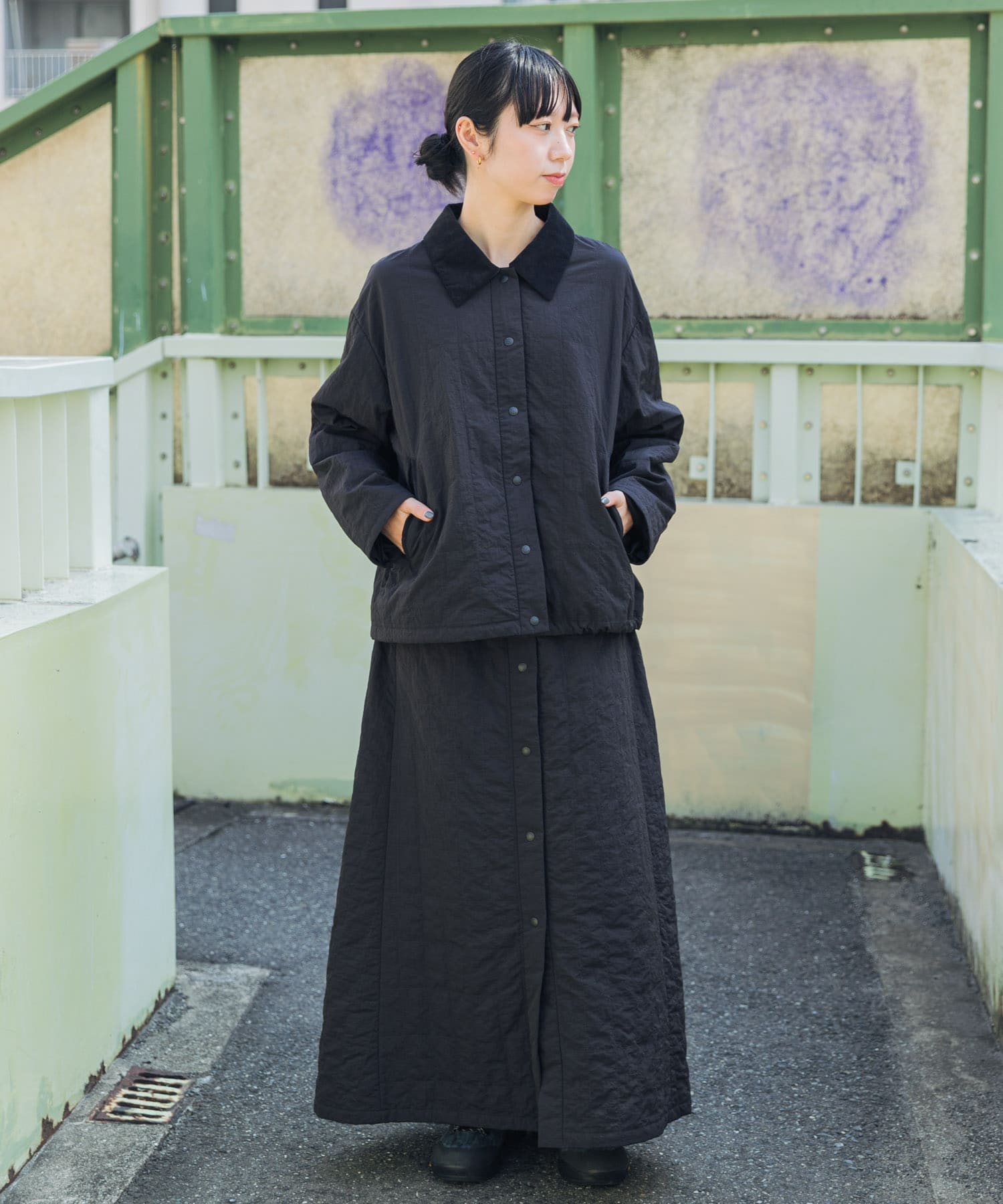 身長：161cm サイズ：one