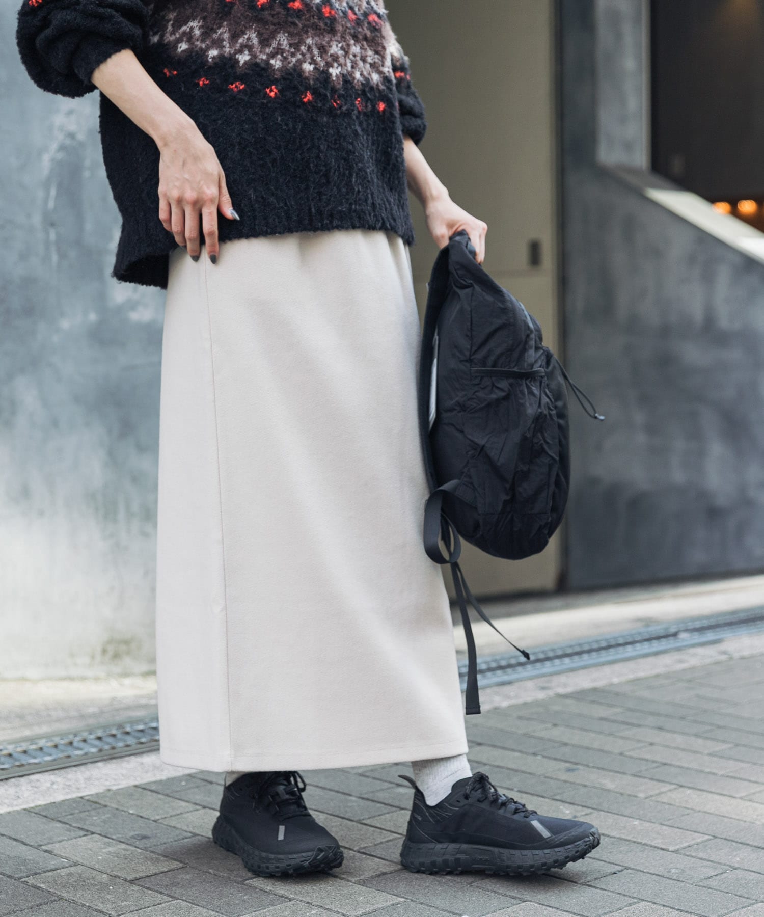 身長：161cm サイズ：one