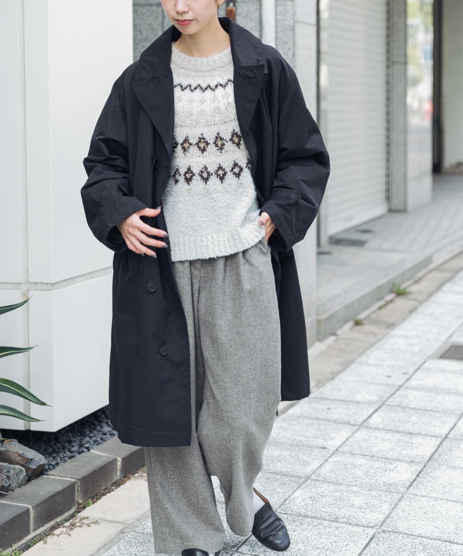 身長：161cm サイズ：one