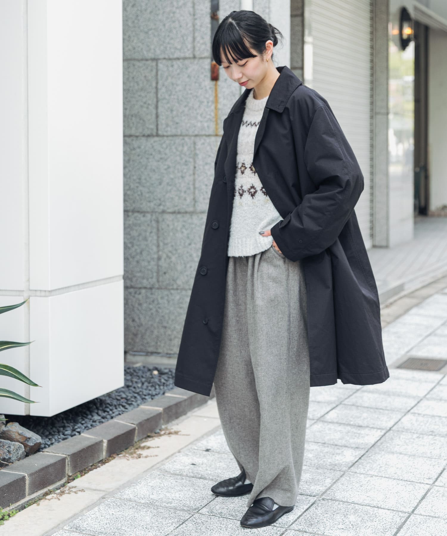 身長：161cm サイズ：one