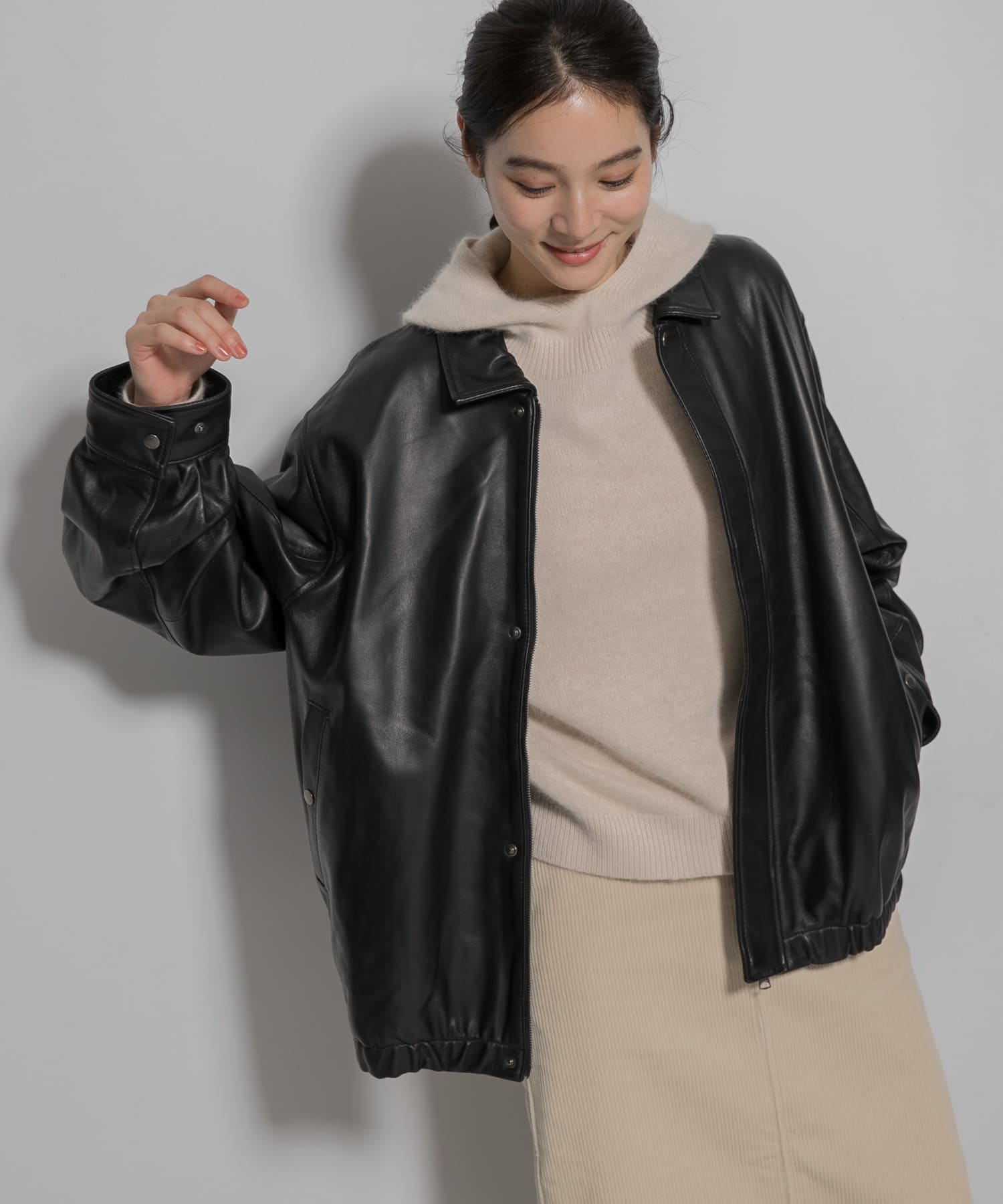 SHEEP LEATHER JACKET