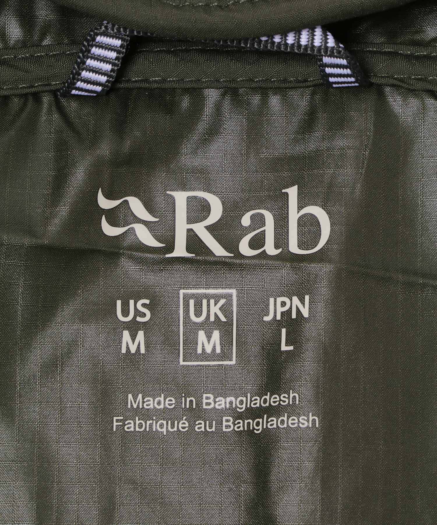 Rab　WINDGATHER HOODY ARMY M